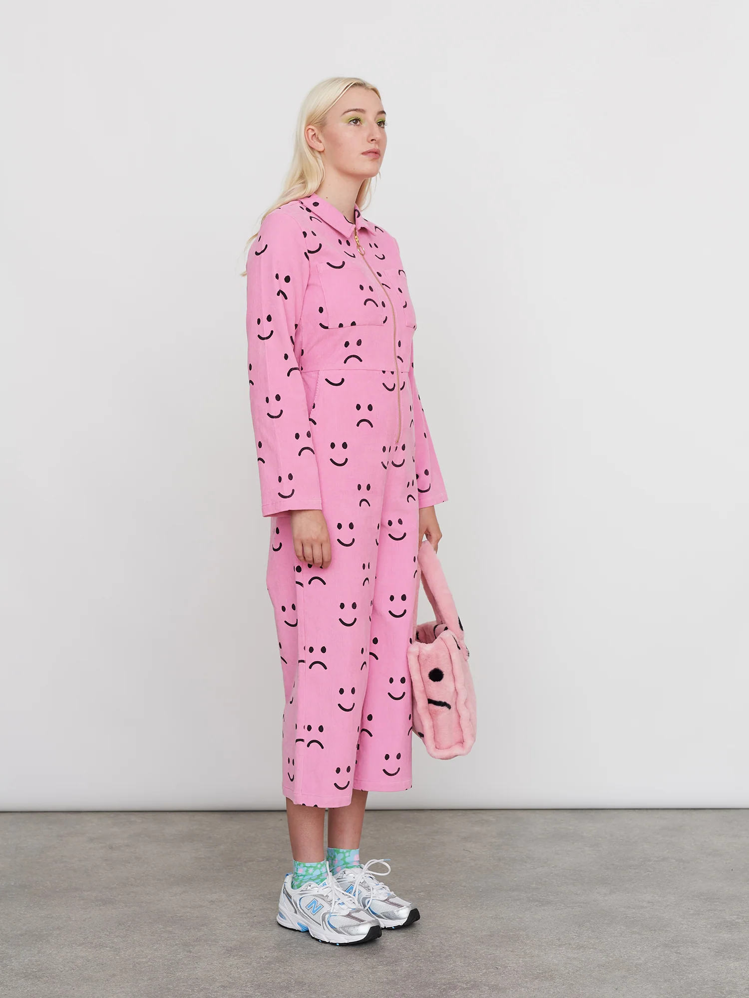 Happy Sad Cord Jumpsuit - Image 8