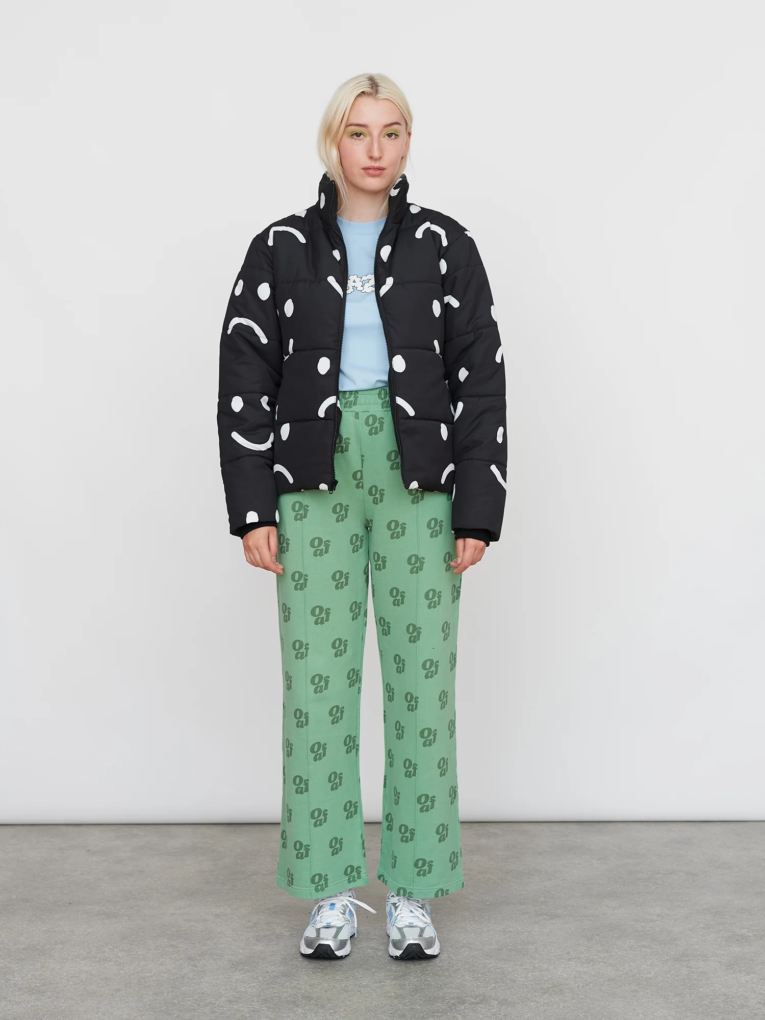 Happy Sad Short Puffer Jacket - Image 3