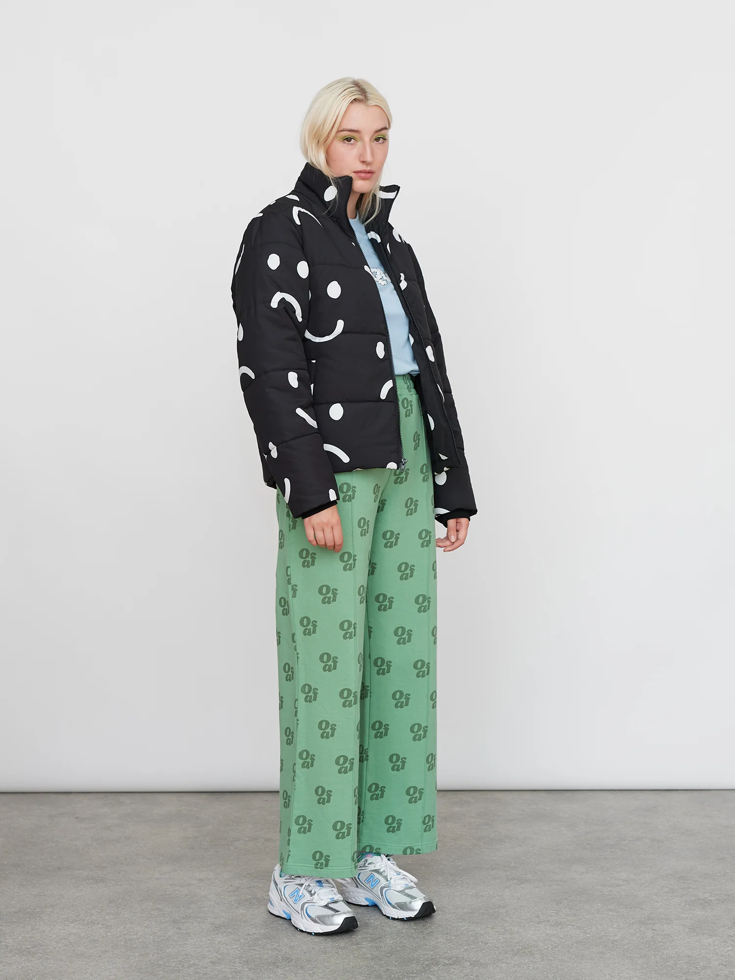 Happy Sad Short Puffer Jacket - Image 5