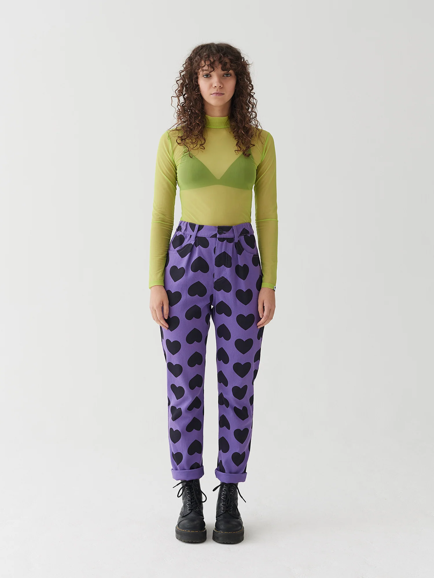 Lazy Oaf Heart Burn Jeans - Image 3