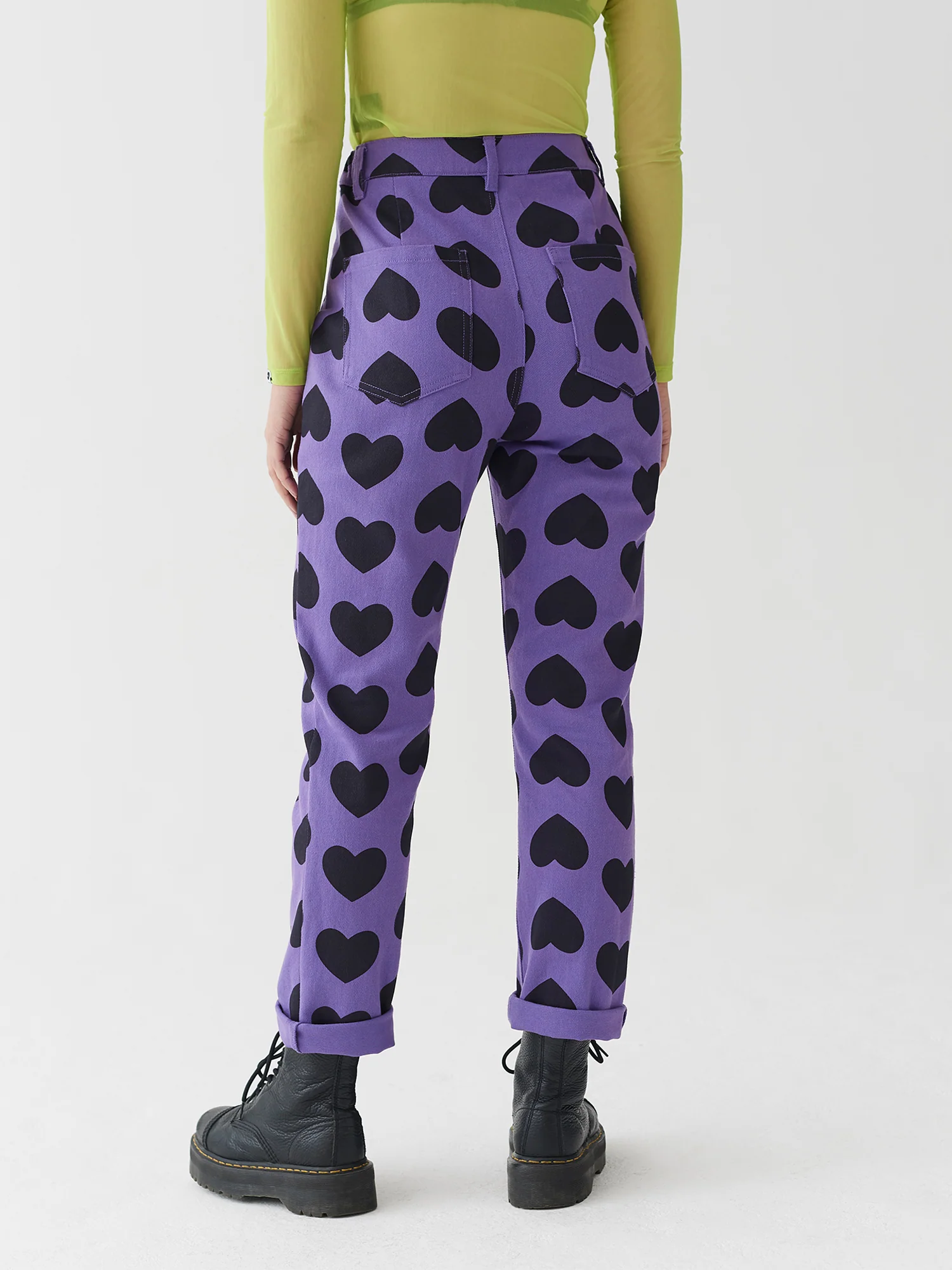 Lazy Oaf Heart Burn Jeans - Image 5