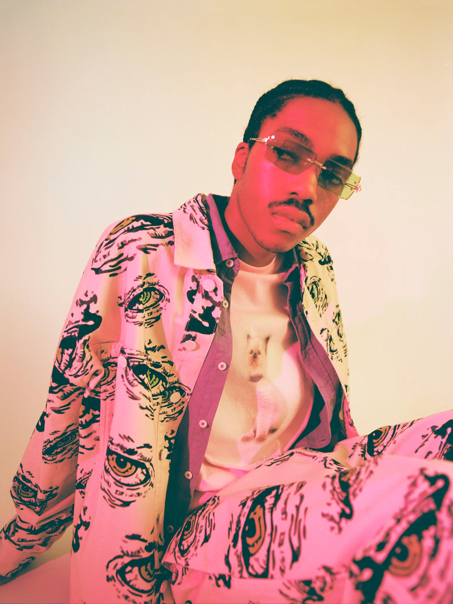 Lazy Oaf Heavy Metal Eyes Jacket - Image 2