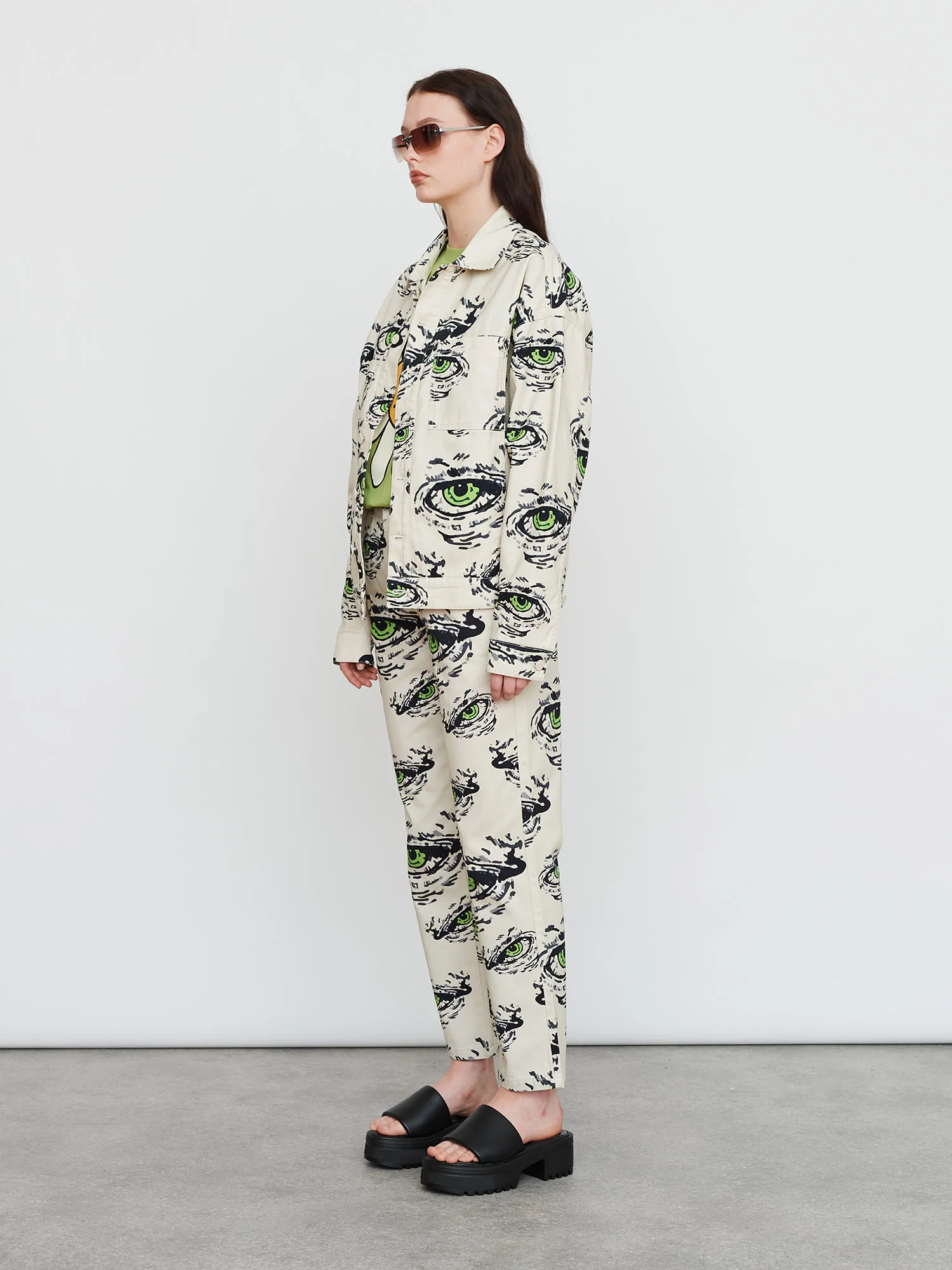 Lazy Oaf Heavy Metal Eyes Jacket - Image 5