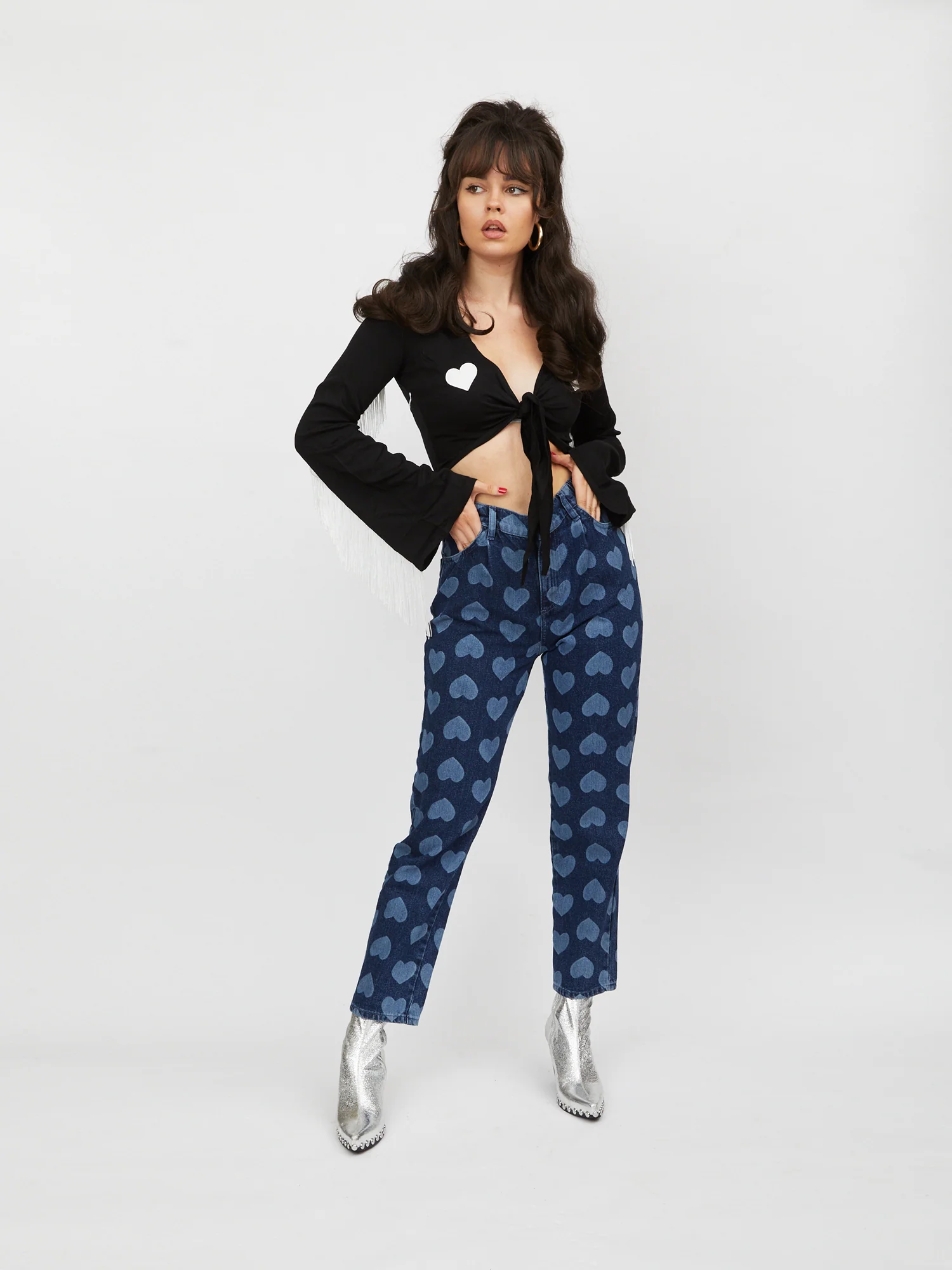Lazy Oaf Howdy Partner Tie Up Top - Image 3