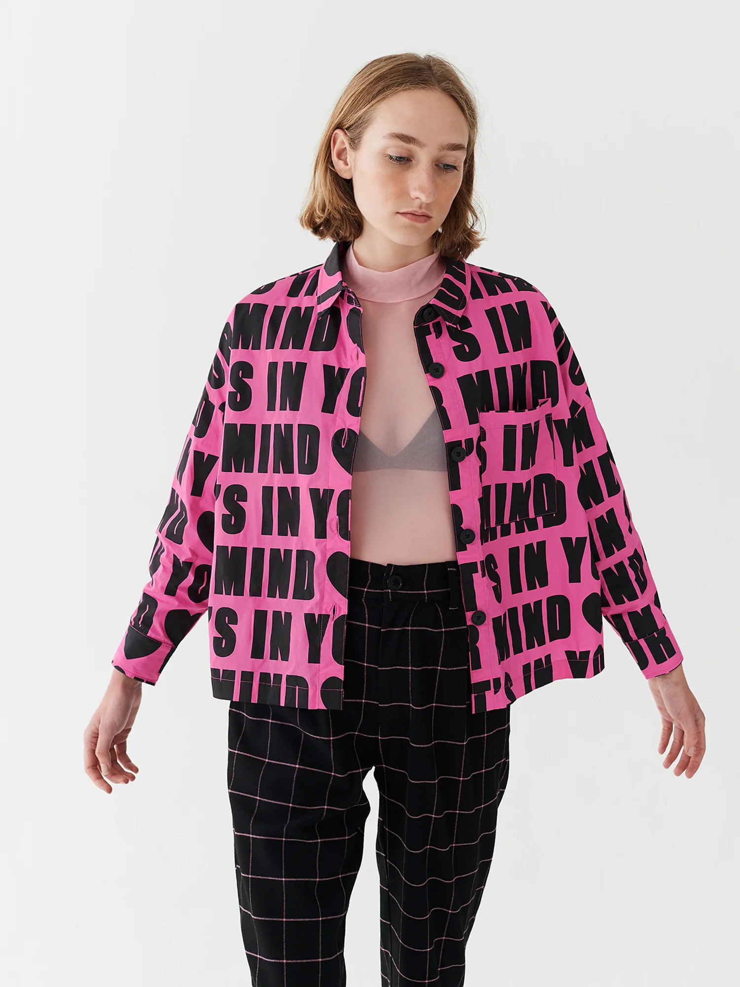 Lazy Oaf It's In Your Mind Shirt - Image 3
