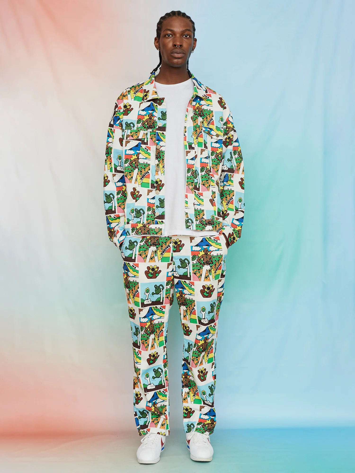 Lazy Oaf King Owusu Denim Jacket - Image 7