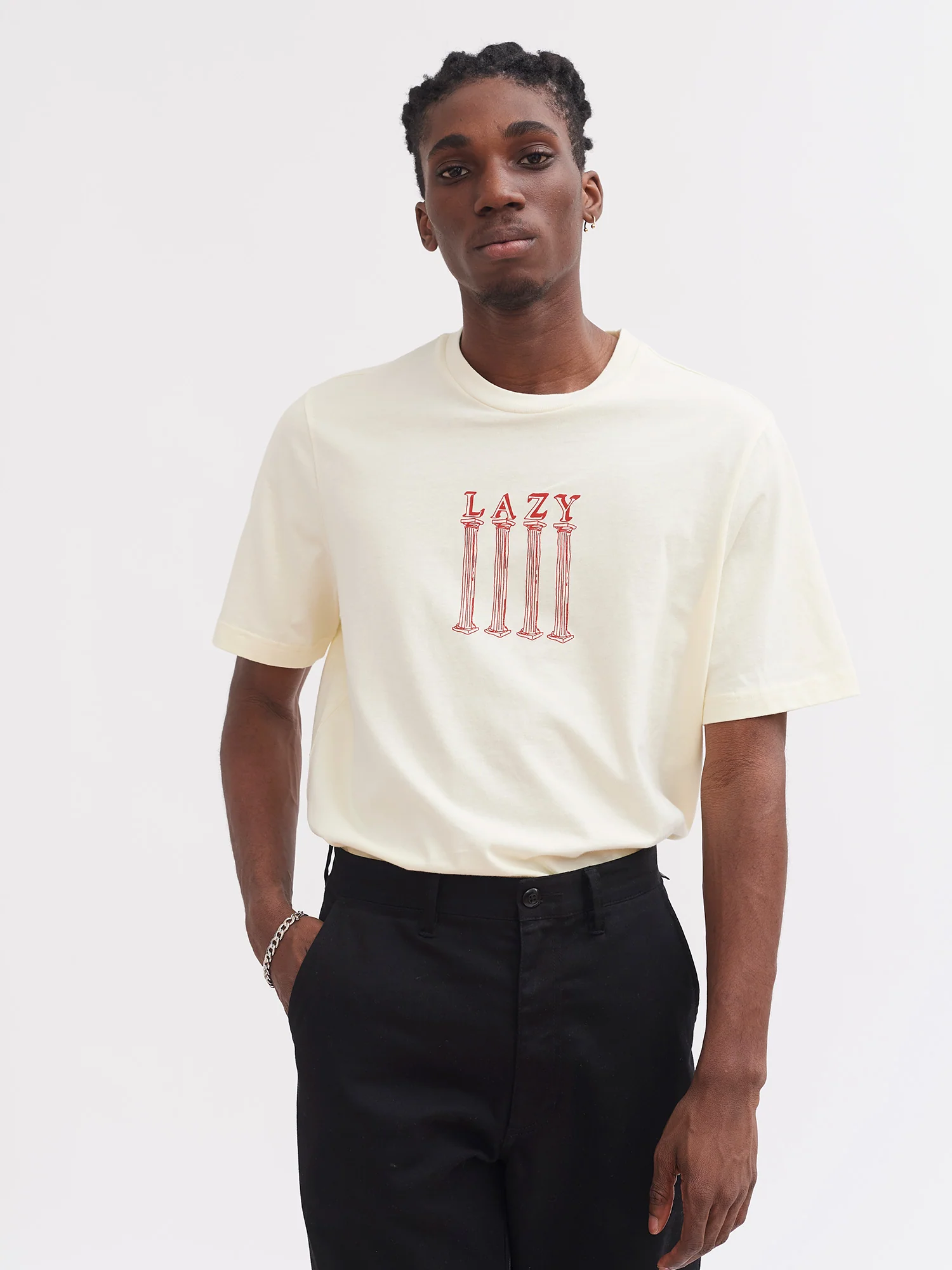 Lazy Oaf Lazy Column T-Shirt - Image 3