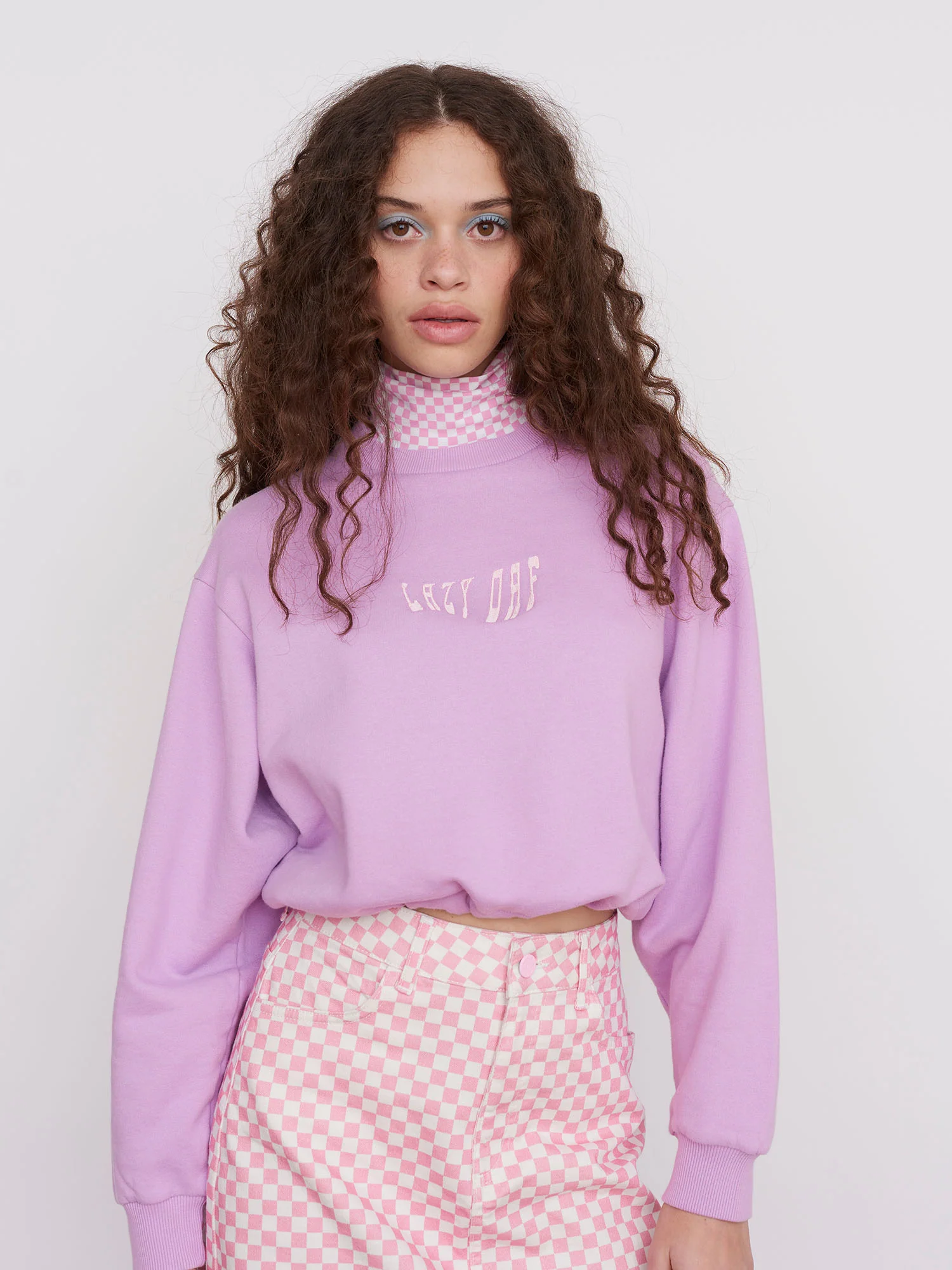 Lazy Oaf Lazy Layers Crop Sweatshirt