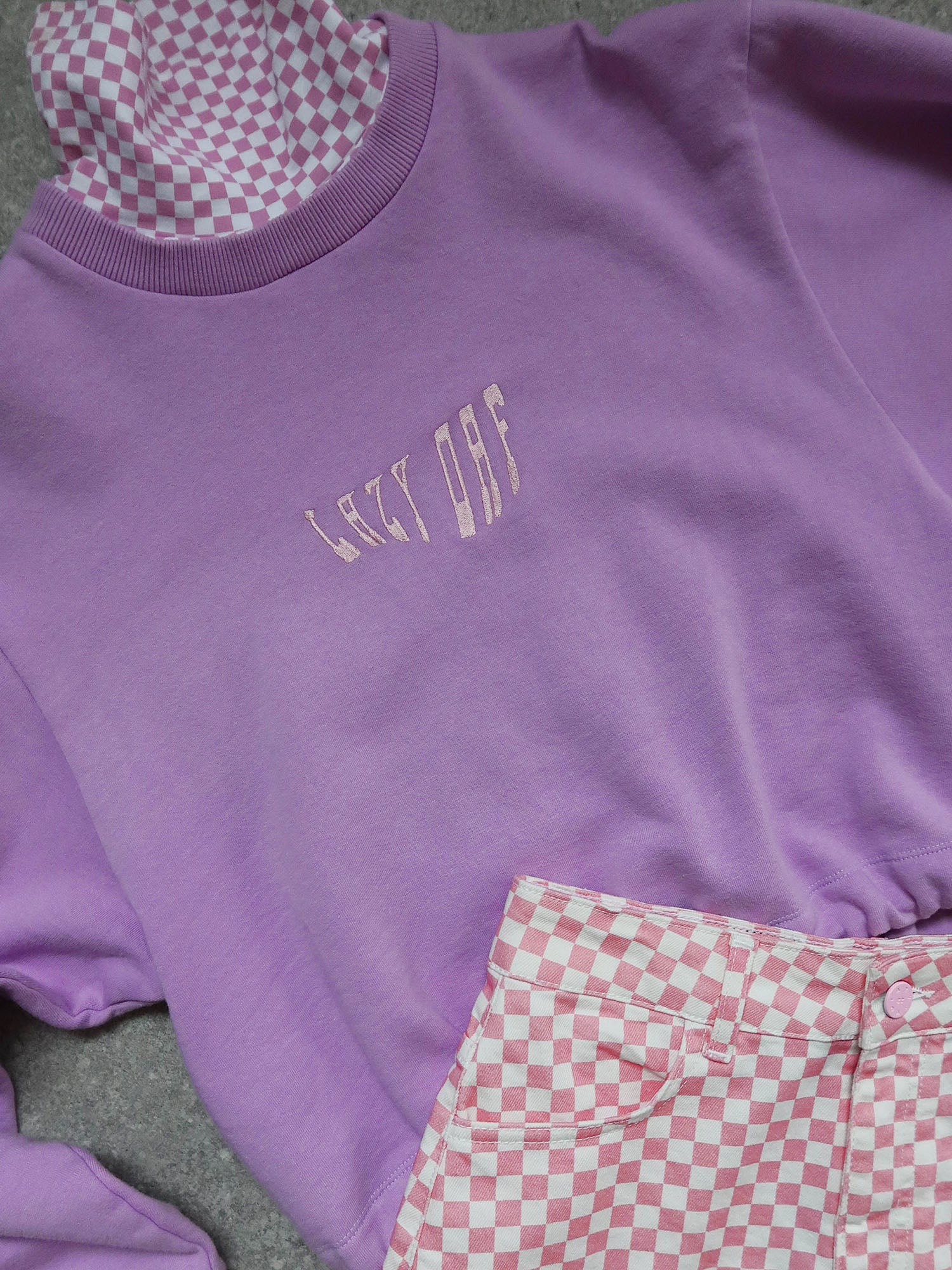 Lazy Oaf Lazy Layers Crop Sweatshirt - Image 6