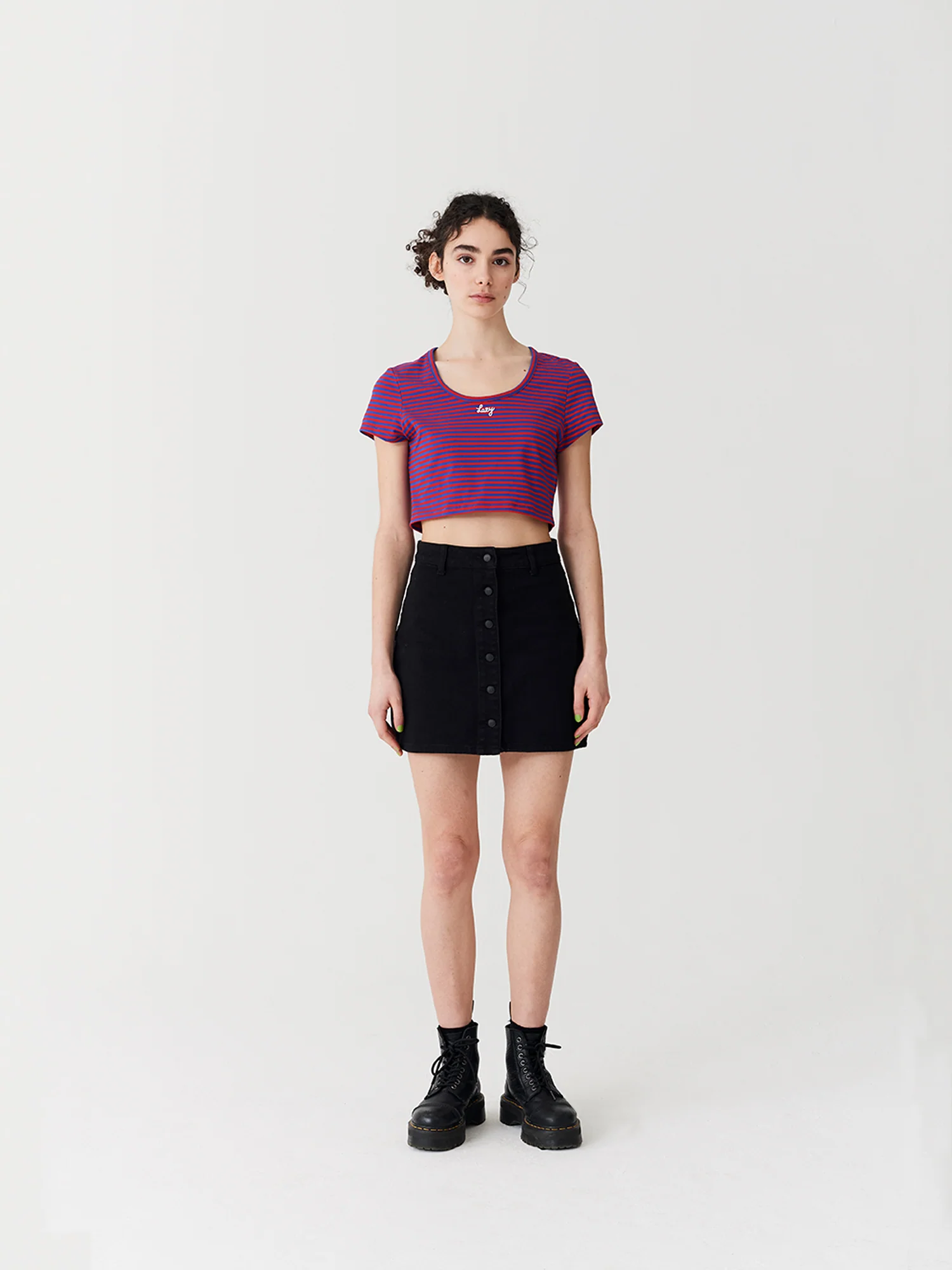 Lazy Oaf Lazy Stripe T-Shirt - Image 2
