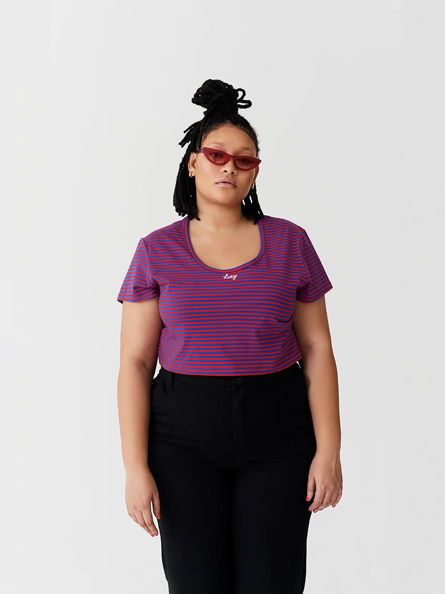 Lazy Oaf Lazy Stripe T-Shirt - Image 3