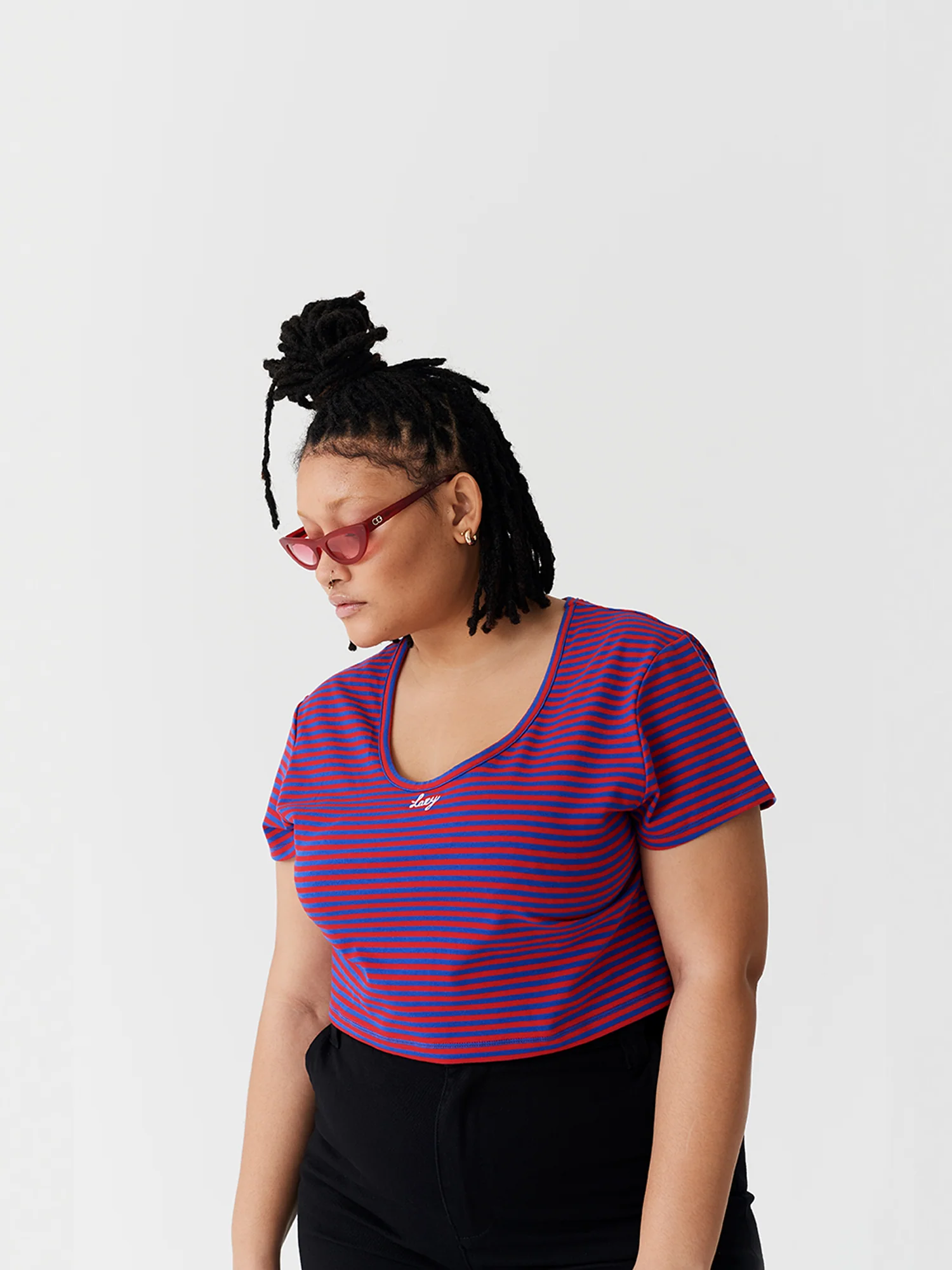 Lazy Oaf Lazy Stripe T-Shirt - Image 5