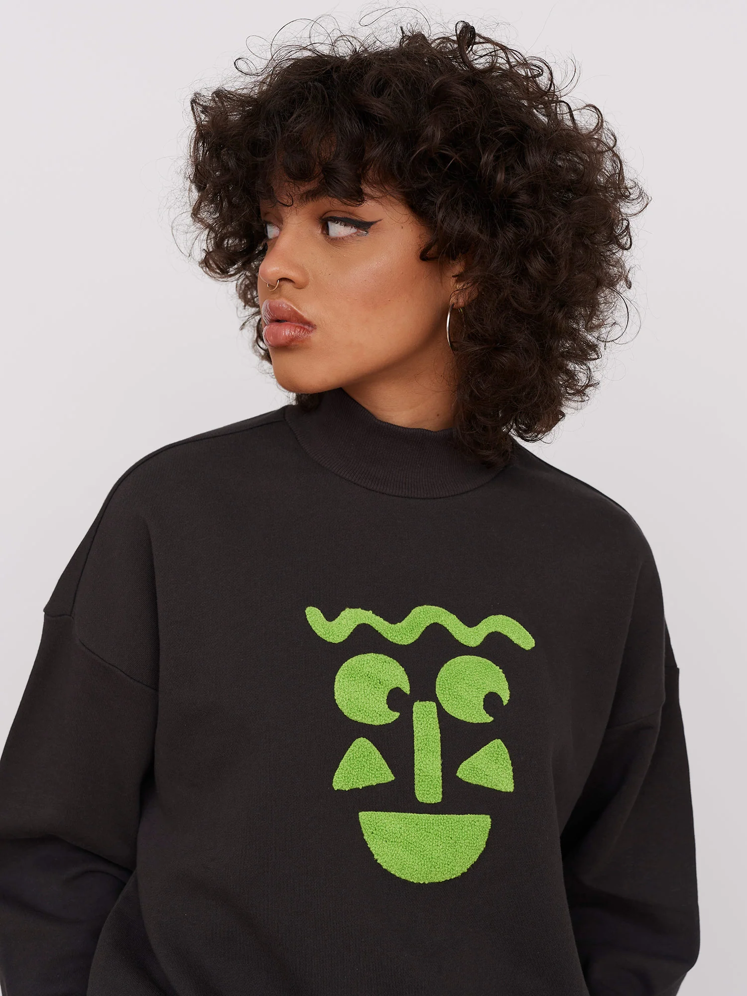 Lazy Oaf Limey Face Sweatshirt - Image 7