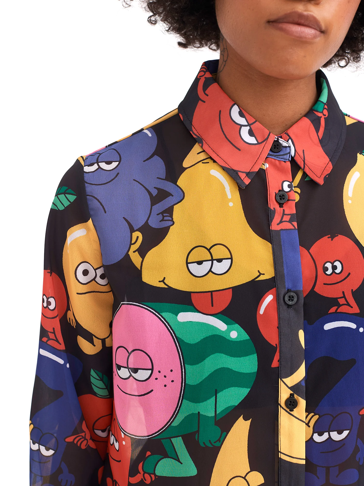 Lazy Oaf Lucky 7 Shirt Dress - Image 5