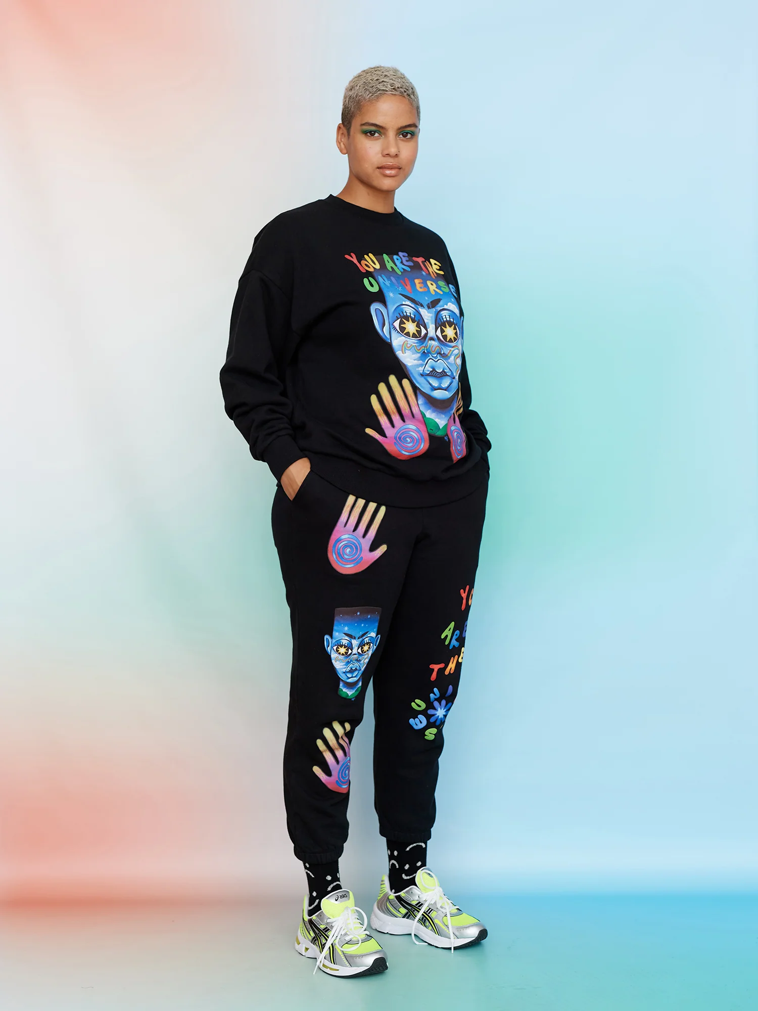 Lazy Oaf Mithsuca Berry Sweatpants - Image 5