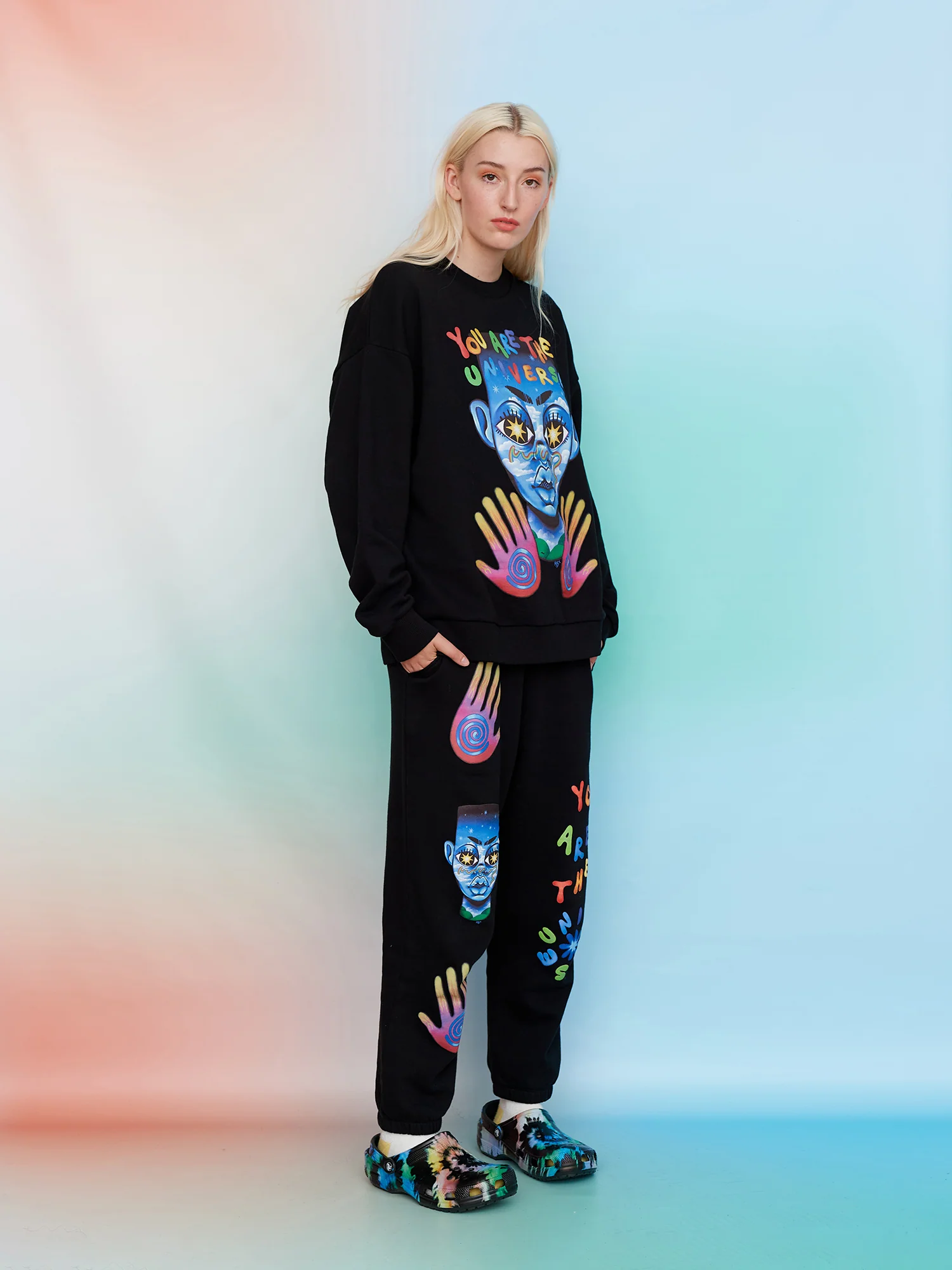 Lazy Oaf Mithsuca Berry Sweatpants - Image 6