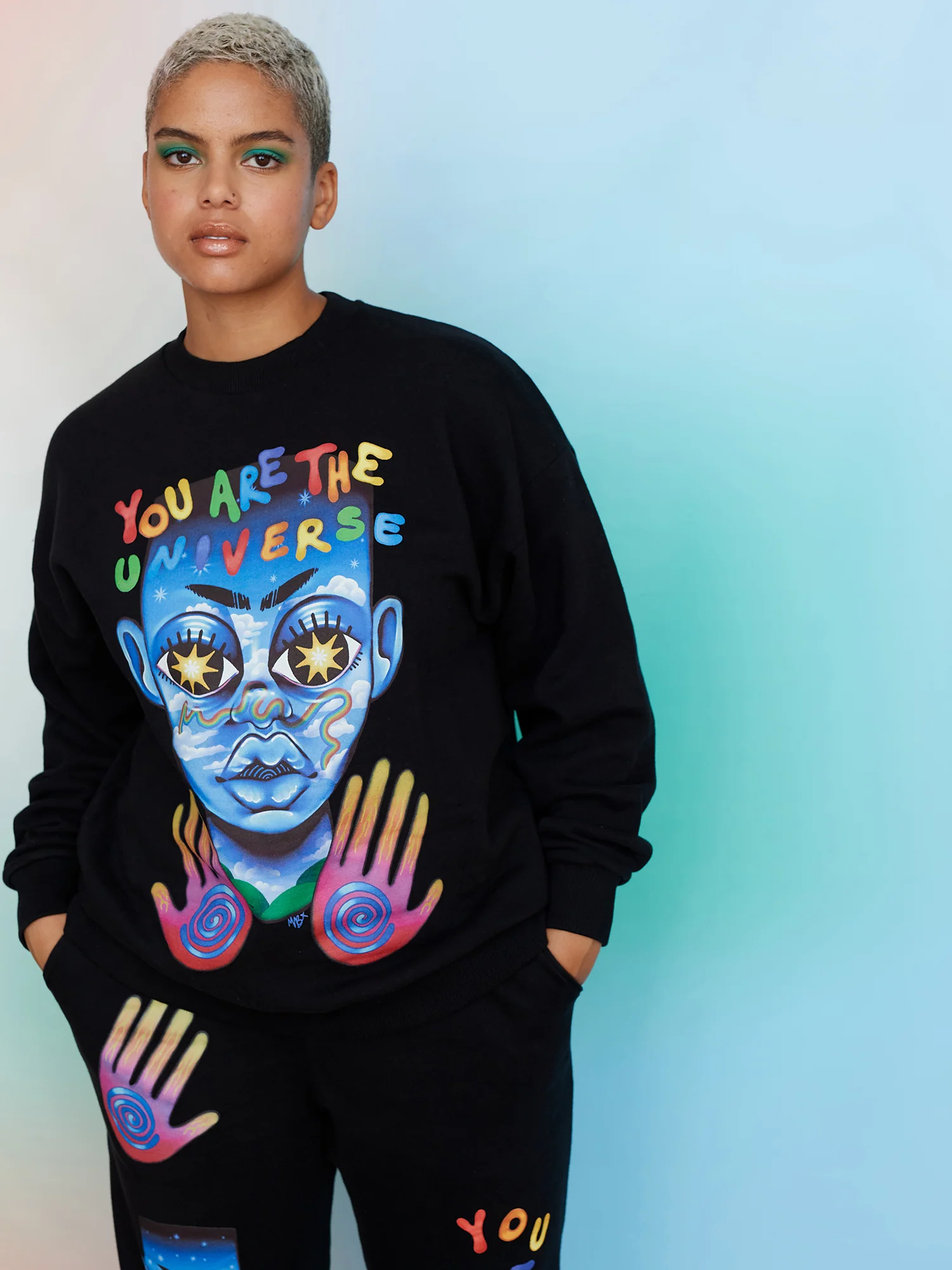 Lazy Oaf Mithsuca Berry Sweatshirt - Image 2