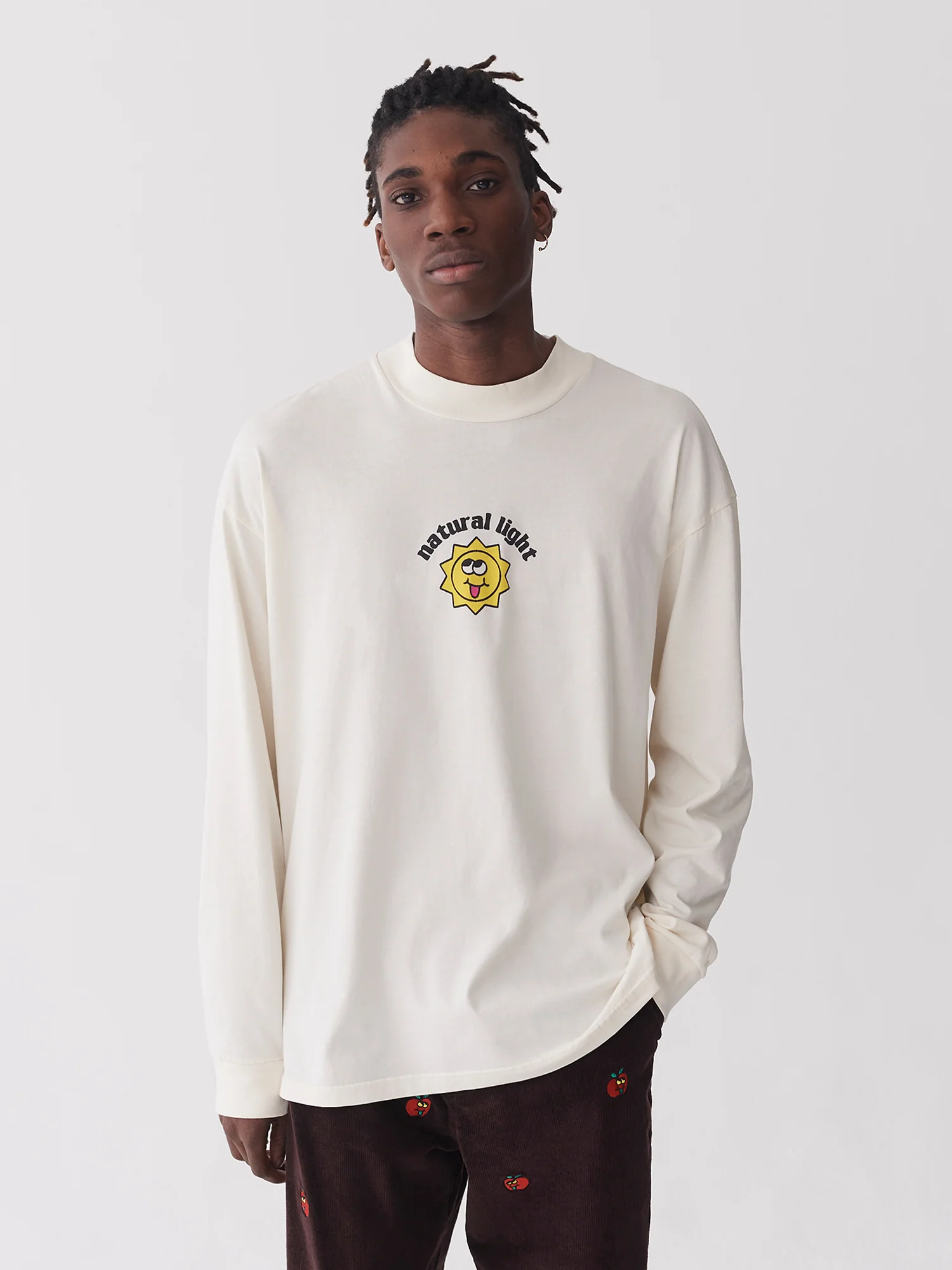 Lazy Oaf Natural Light Long Sleeve T-Shirt - Image 2
