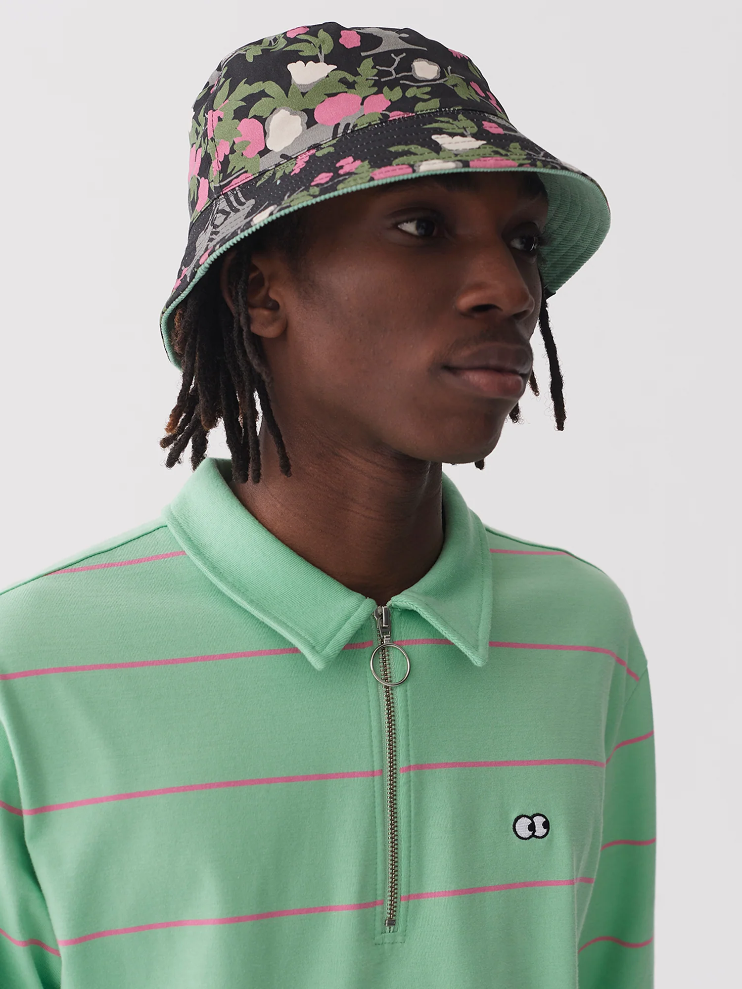 Lazy Oaf Nip It In The Bud Bucket Hat - Image 3