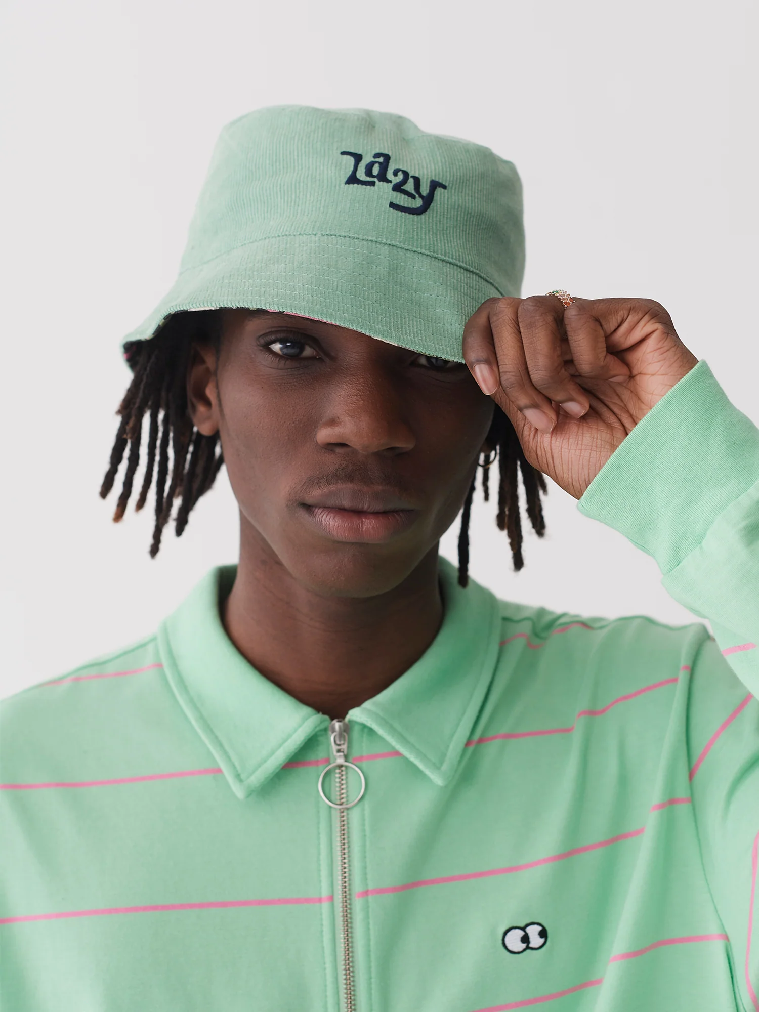 Lazy Oaf Nip It In The Bud Bucket Hat - Image 7