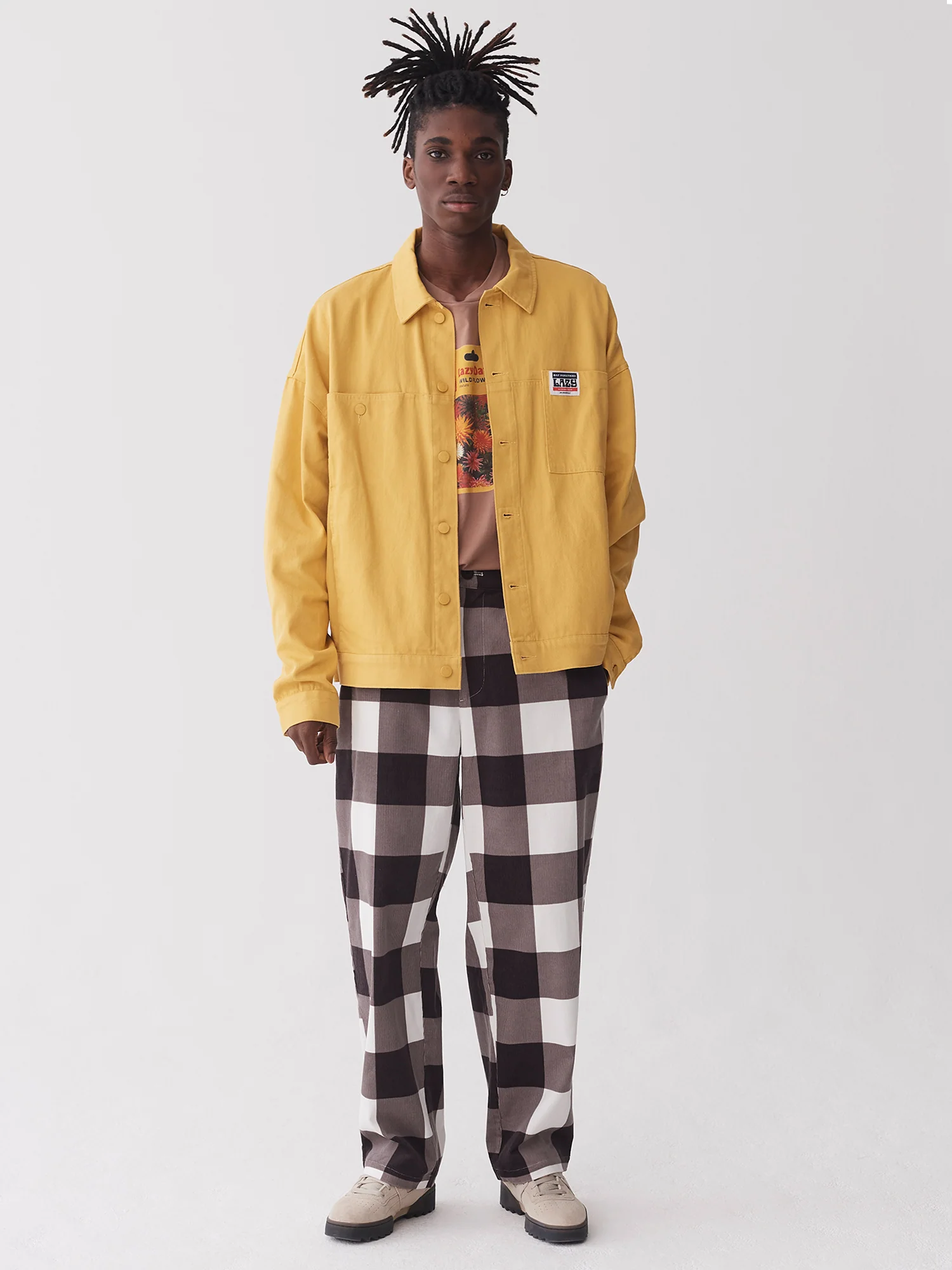 Lazy Oaf No Worries Mustard Jacket - Image 2