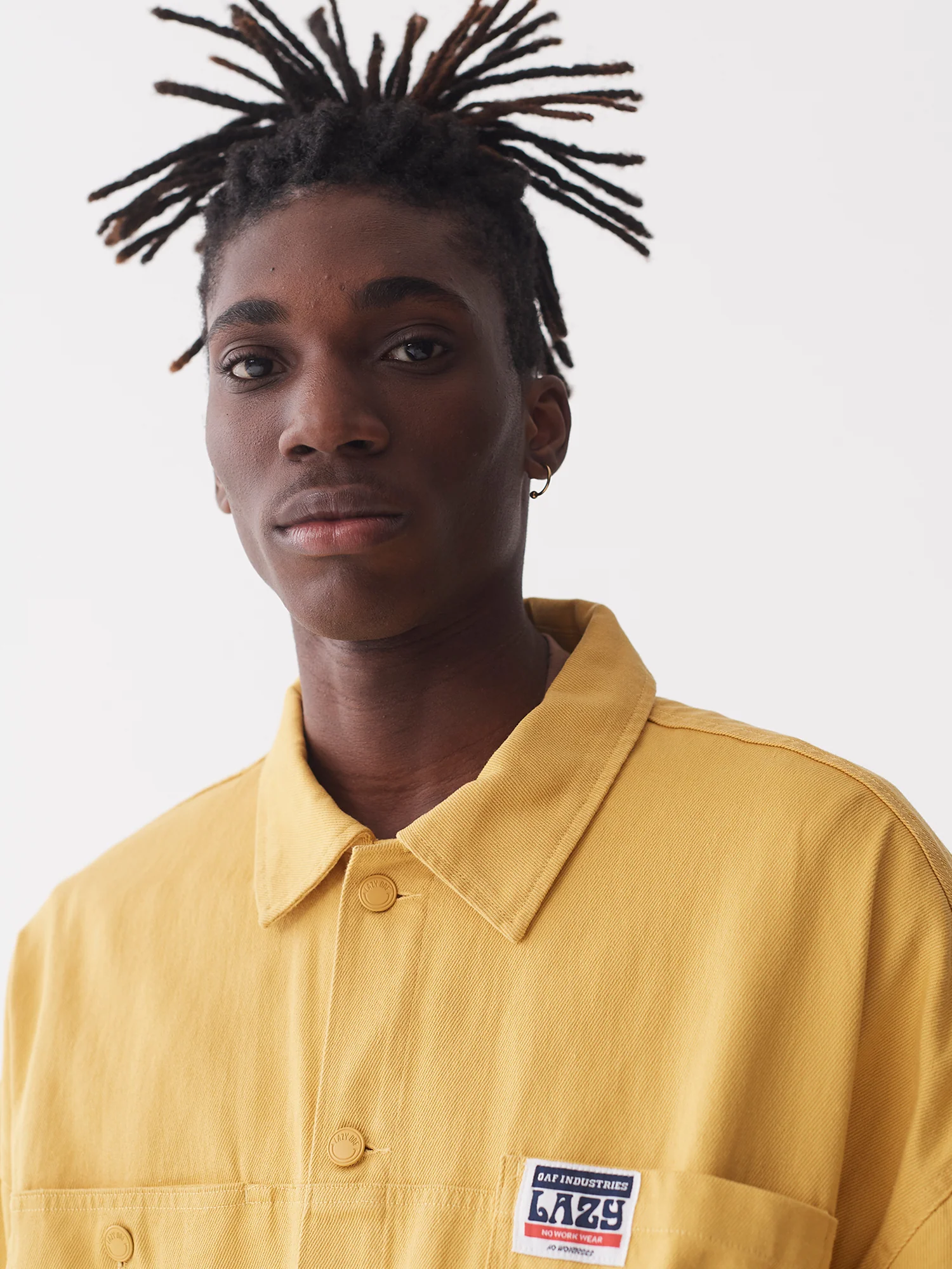 Lazy Oaf No Worries Mustard Jacket - Image 4