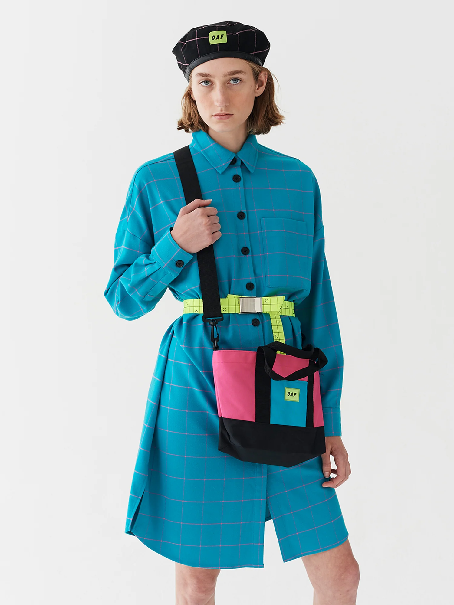 Lazy Oaf Off The Grid Shirt Dress - Image 4