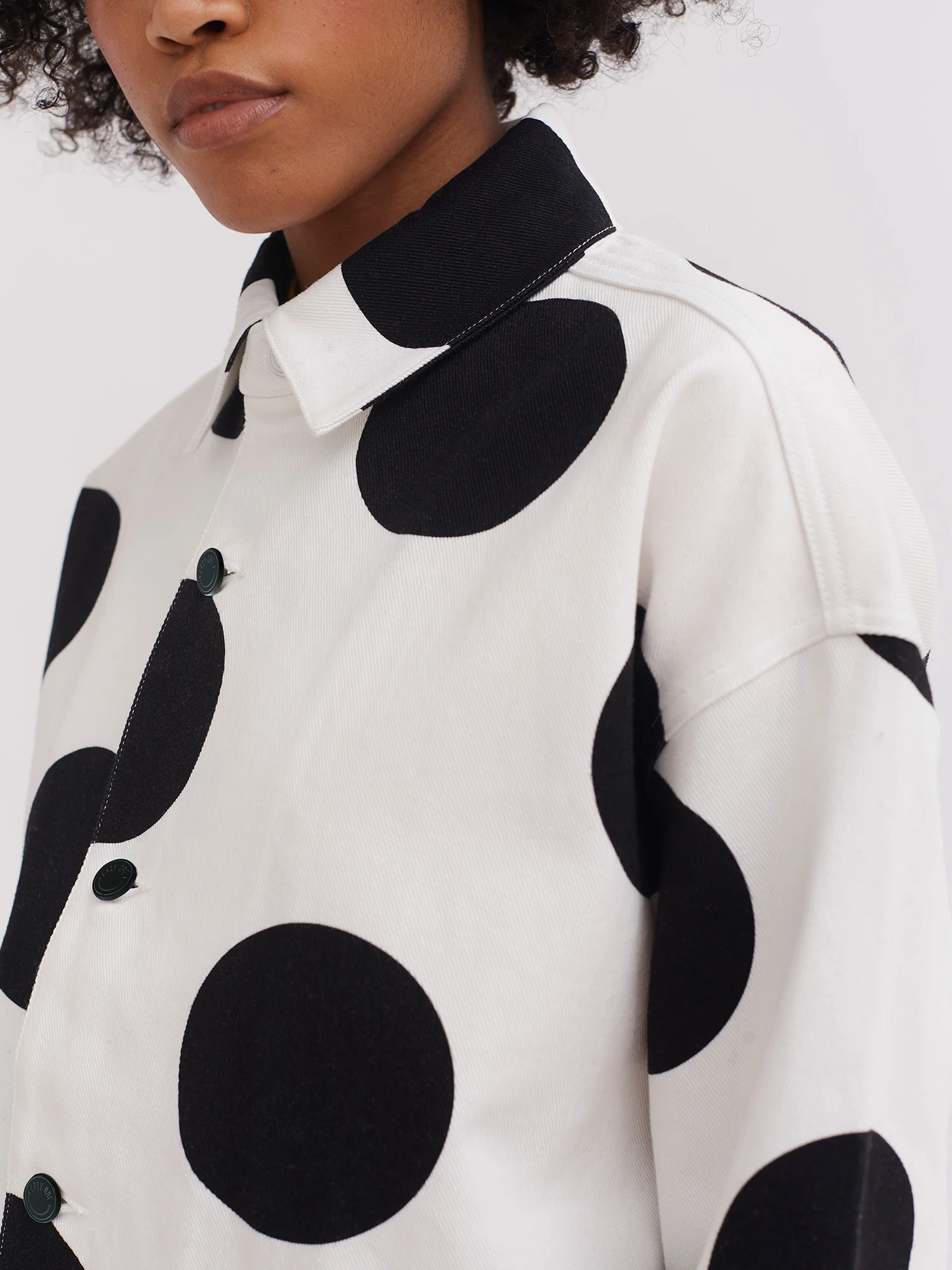 Lazy Oaf On The Dot Chore Jacket - Image 5
