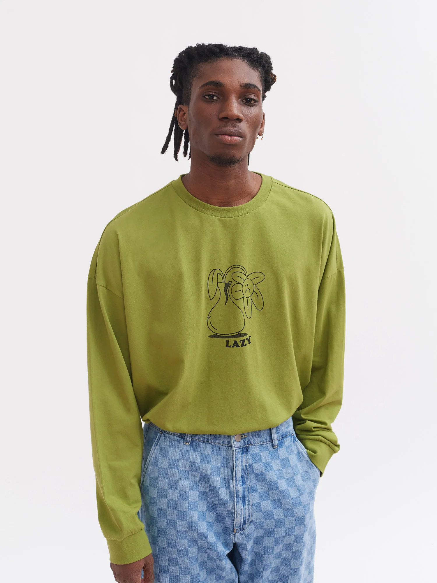 Lazy Oaf Oops Drop Sleeve T-Shirt