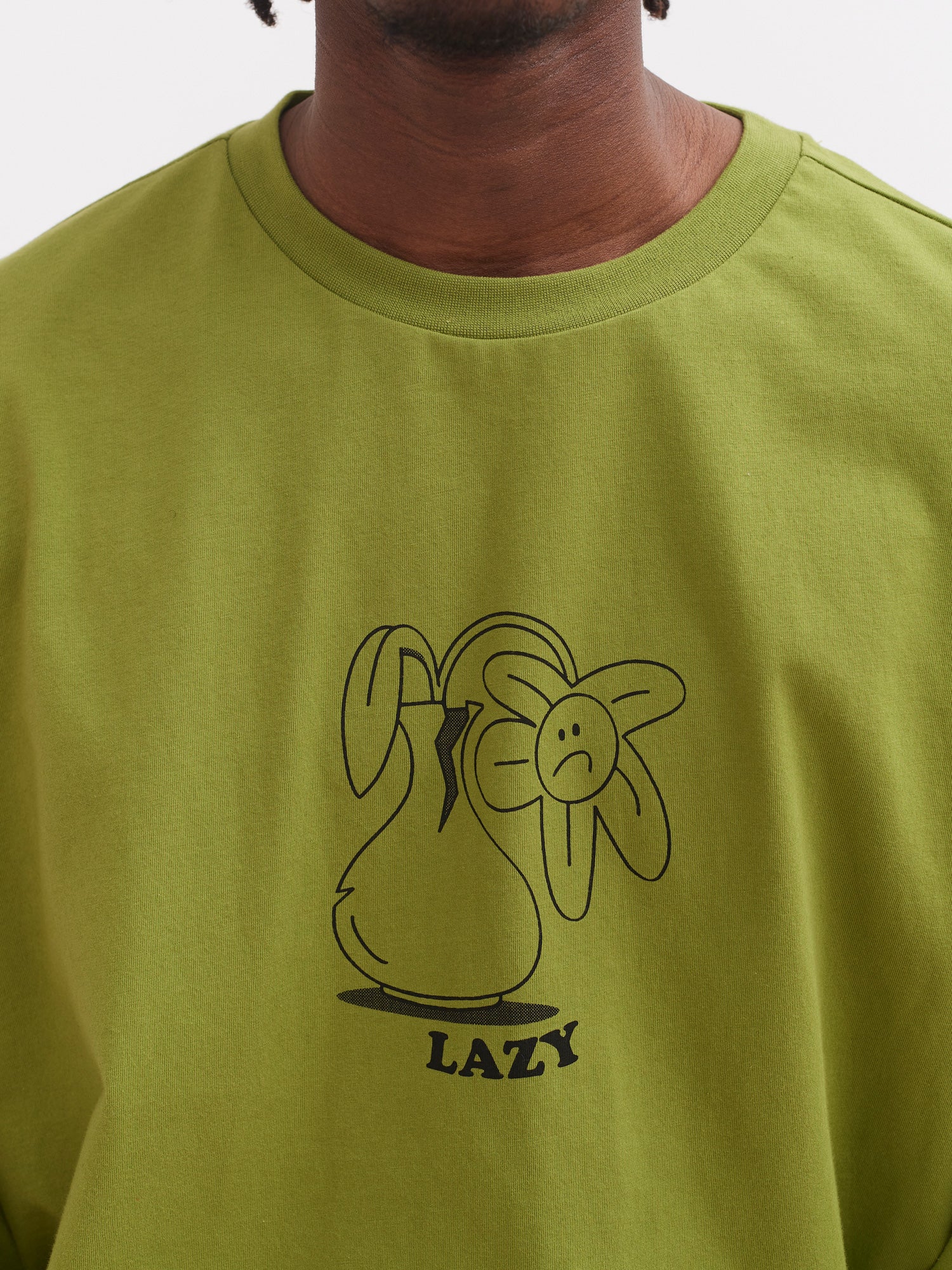 Lazy Oaf Oops Drop Sleeve T-Shirt - Image 2