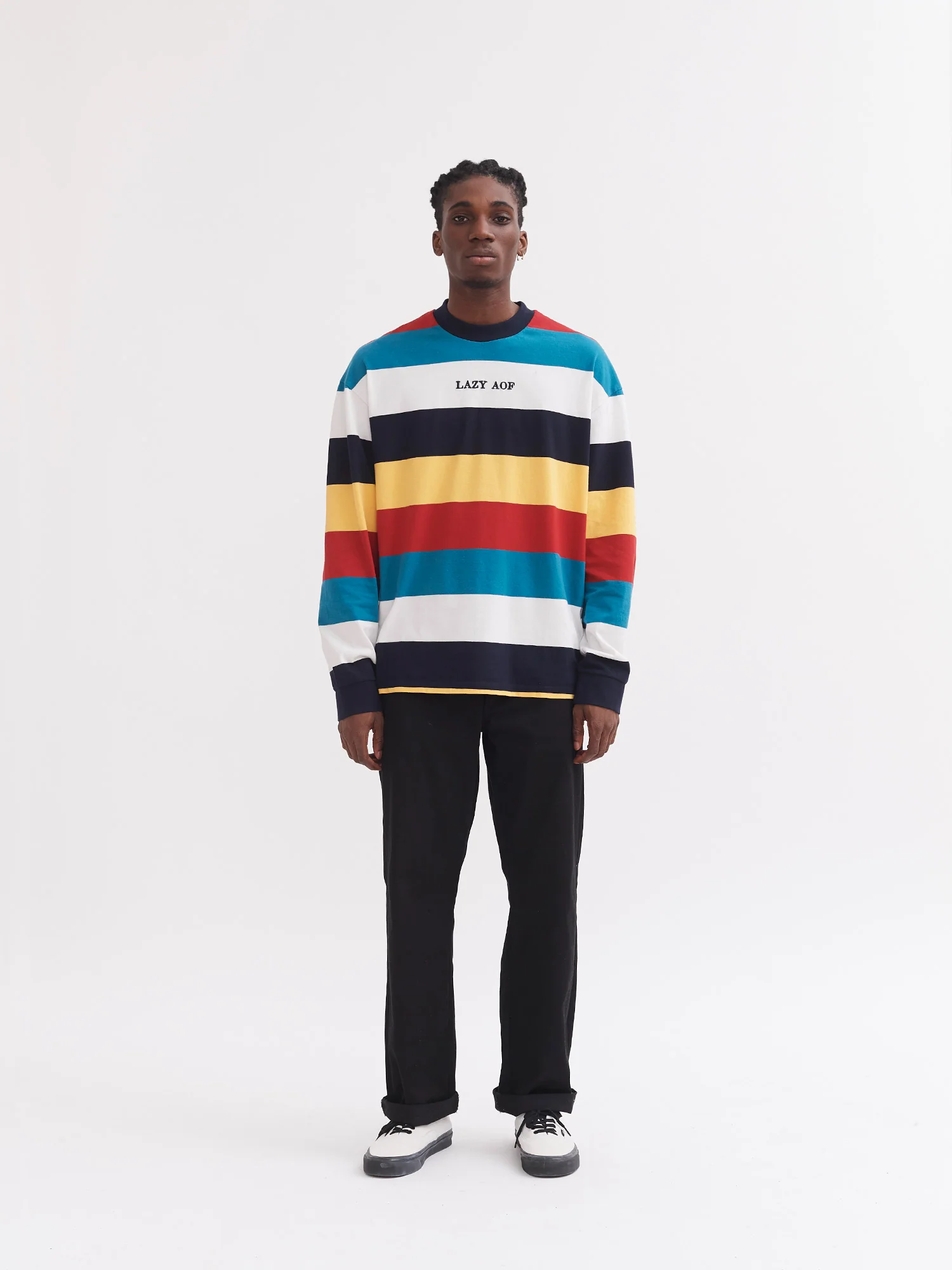 Lazy Oaf Oops Stripey Long Sleeve T-Shirt - Image 5