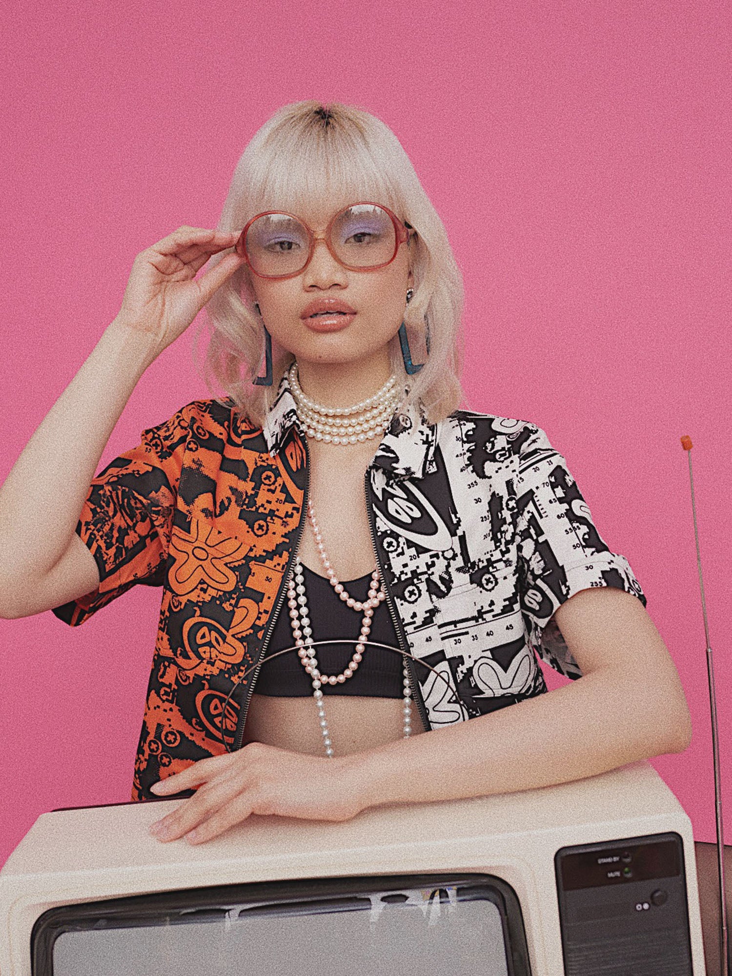 Lazy Oaf Pixelation Shirt - Image 8