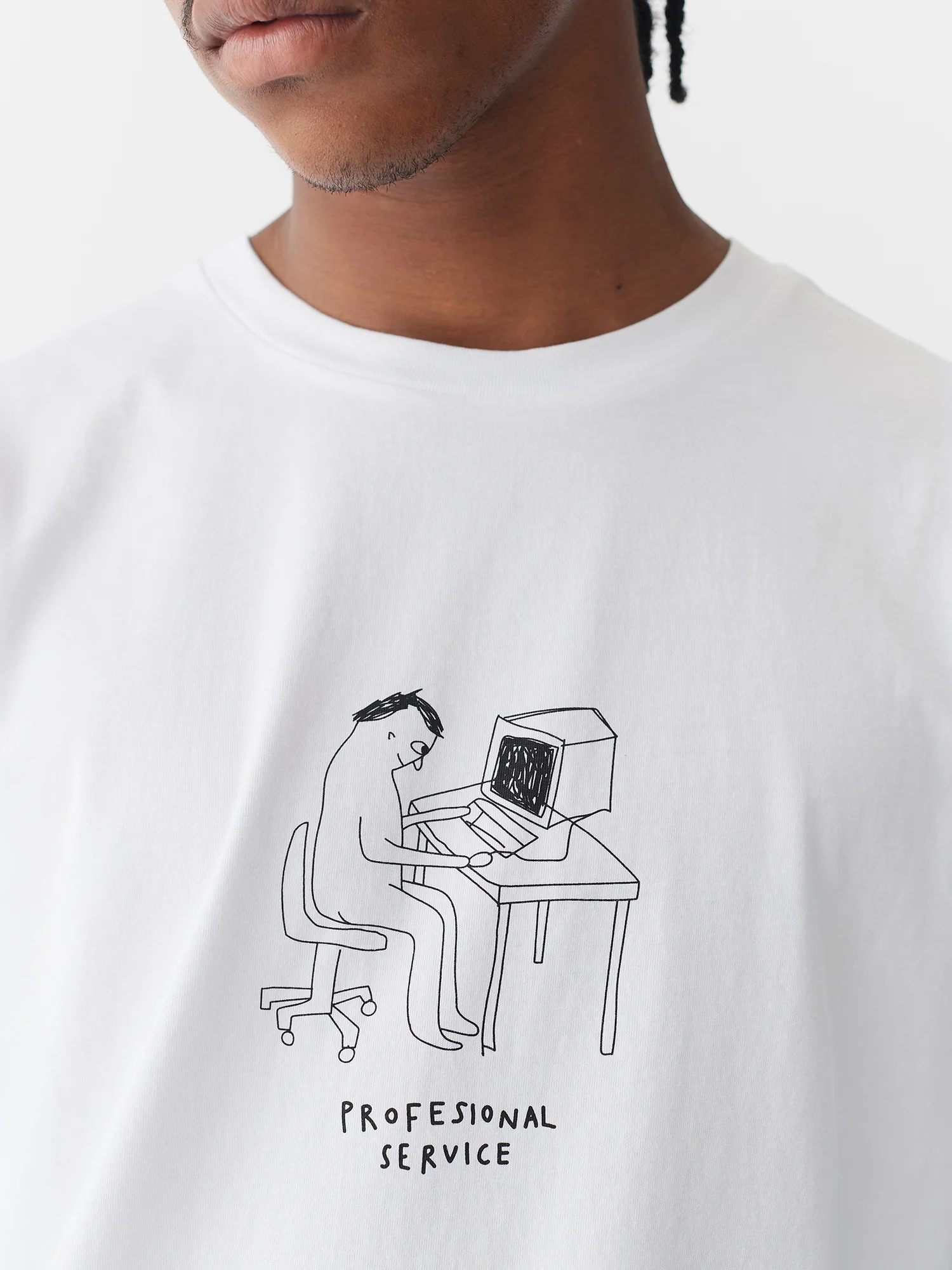 Lazy Oaf Profesional Service T-Shirt - Image 2