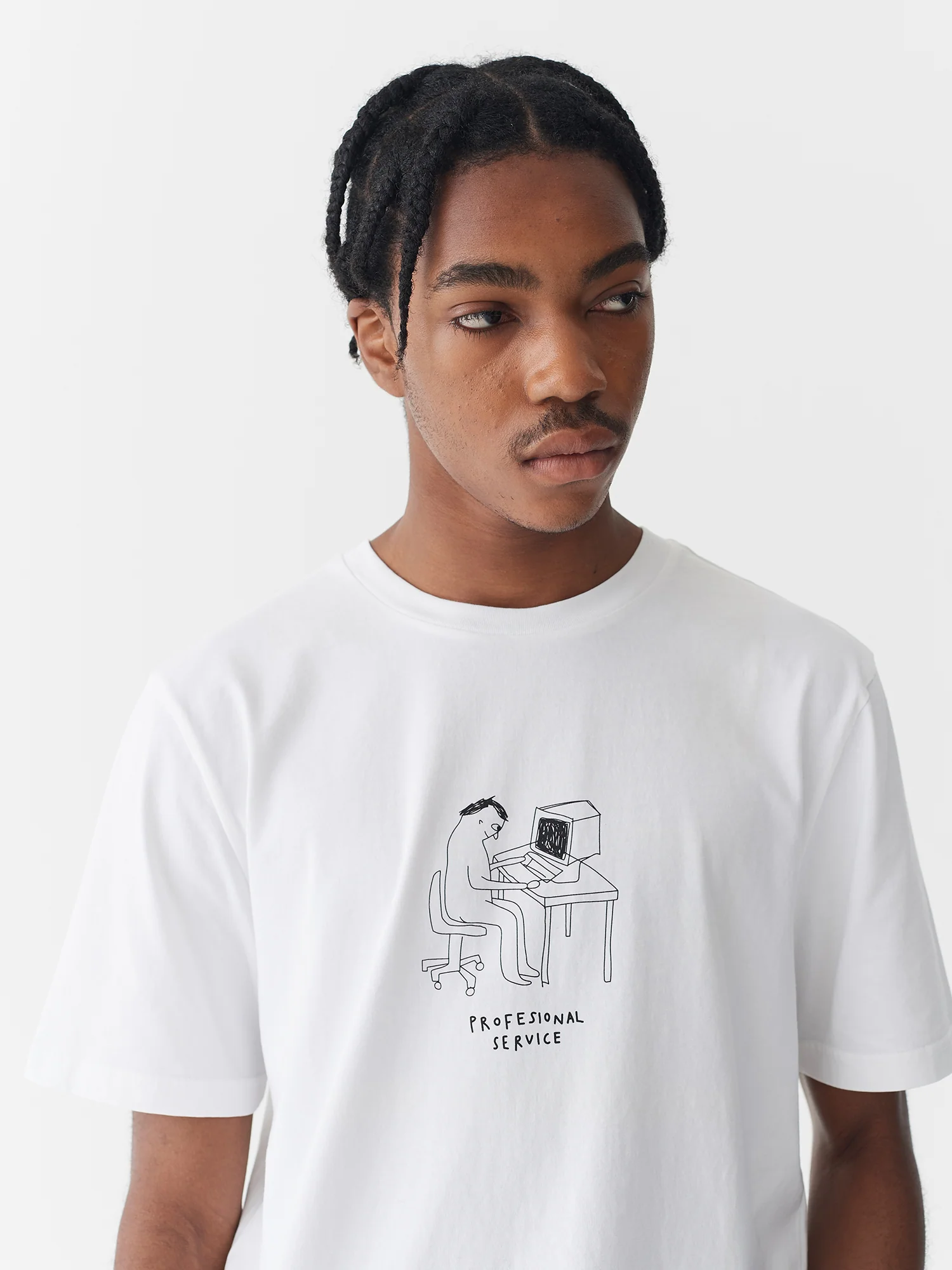 Lazy Oaf Profesional Service T-Shirt - Image 4