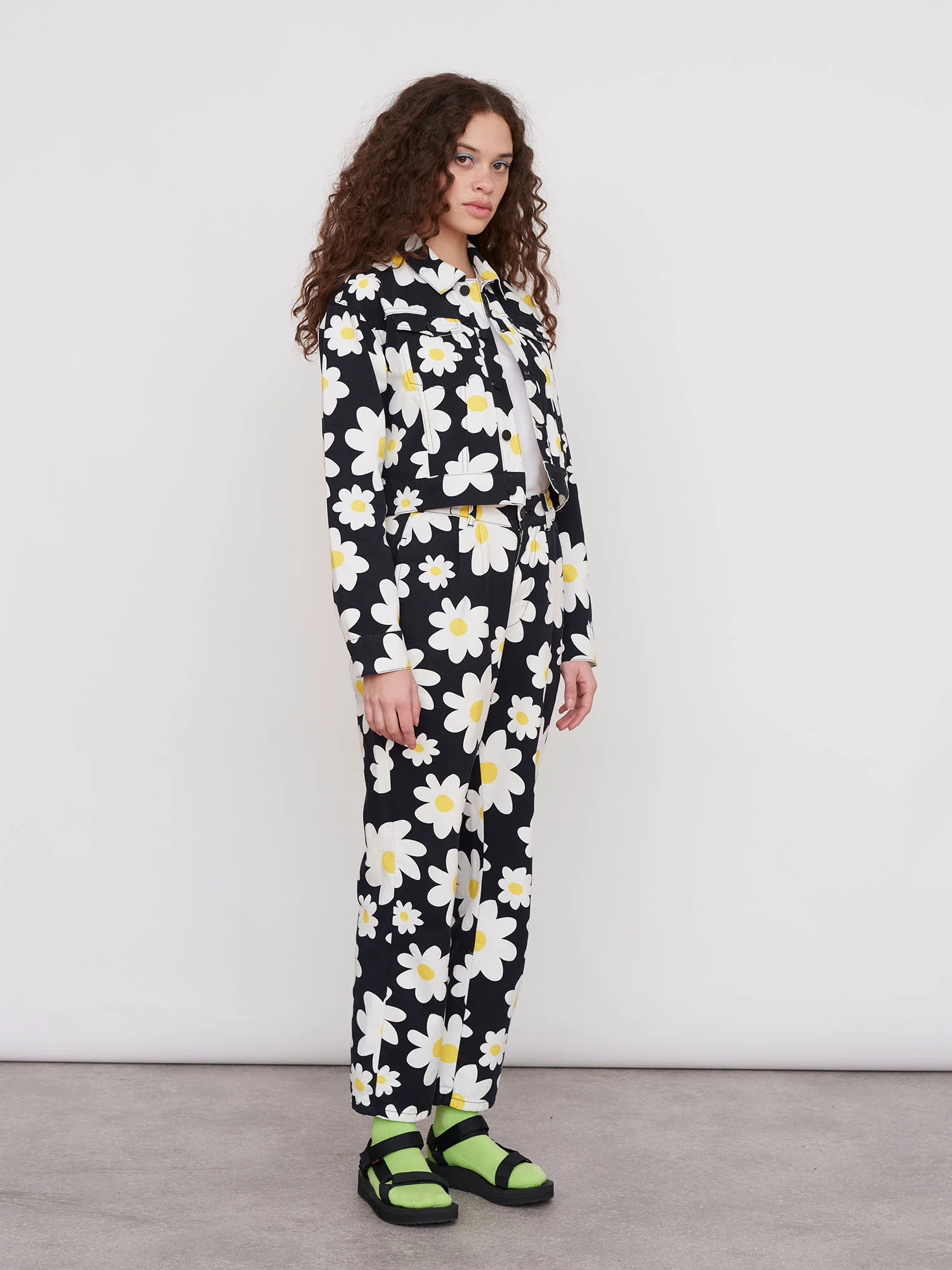 Lazy Oaf Pushing Daisies Unisex Pants - Image 3