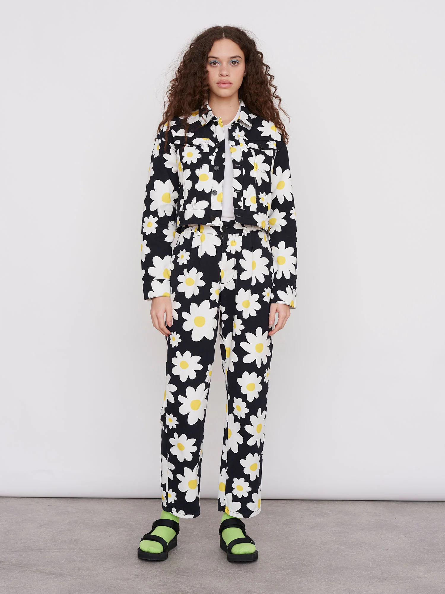 Lazy Oaf Pushing Daisies Unisex Pants - Image 5
