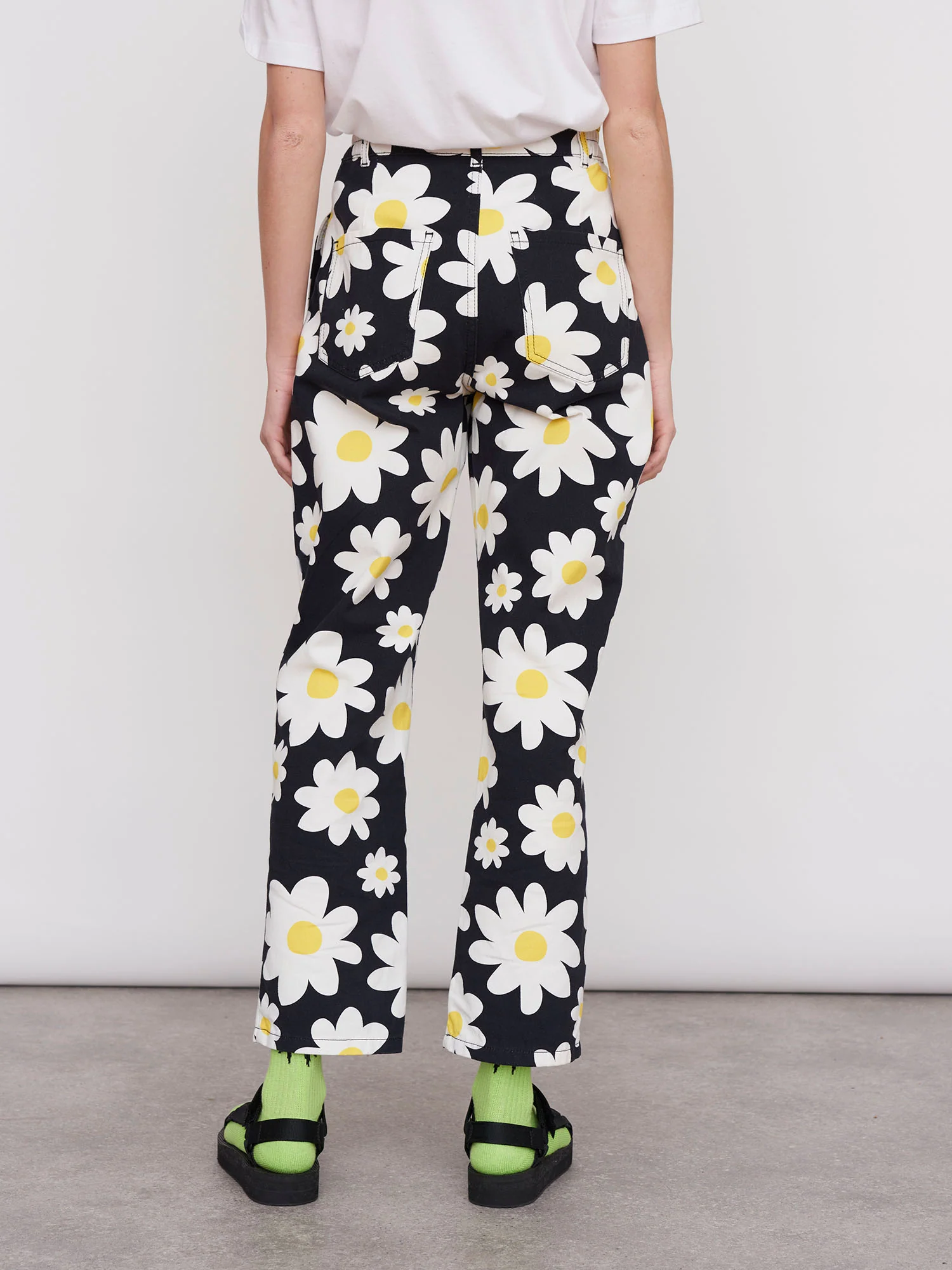 Lazy Oaf Pushing Daisies Unisex Pants - Image 6