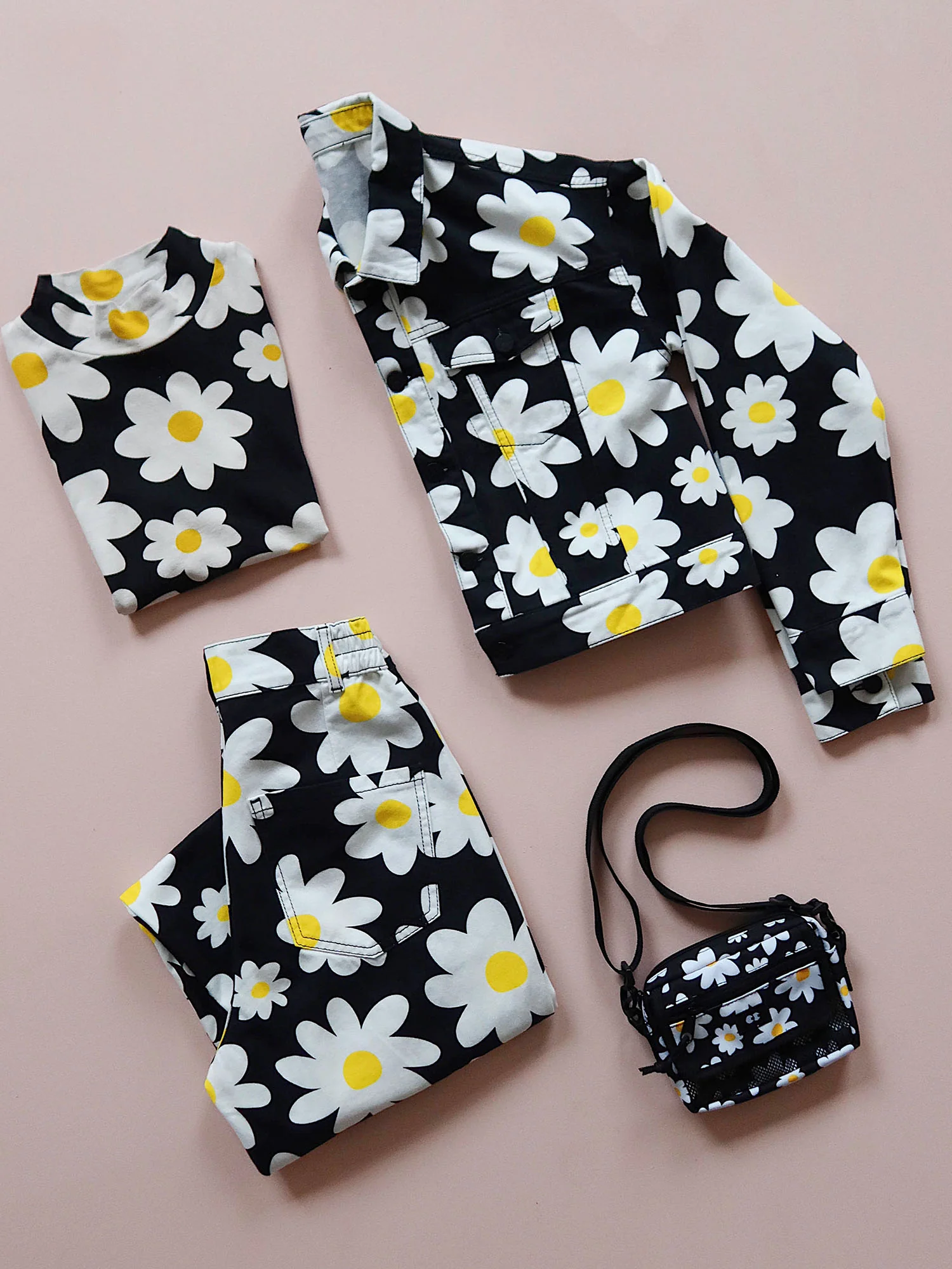 Lazy Oaf Pushing Daisies Unisex Pants - Image 7