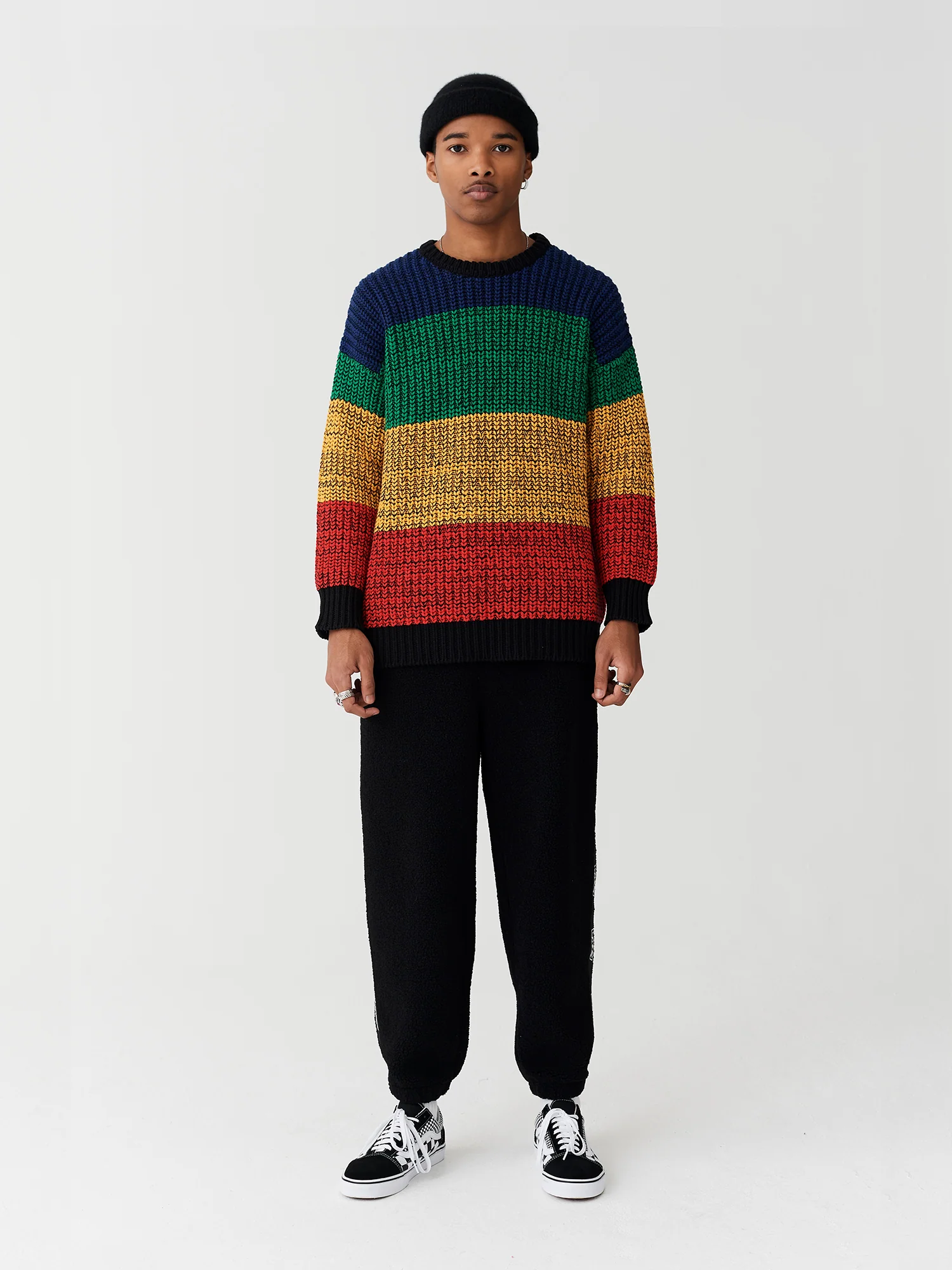 Lazy Oaf Rainbow Knitted Jumper - Image 3