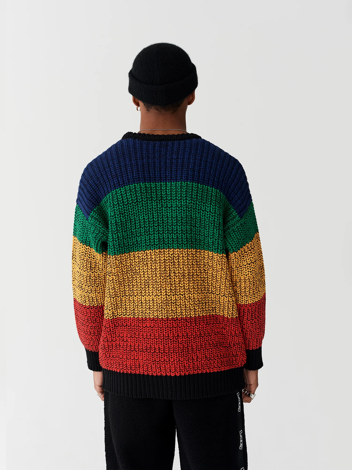 Lazy Oaf Rainbow Knitted Jumper - Image 5