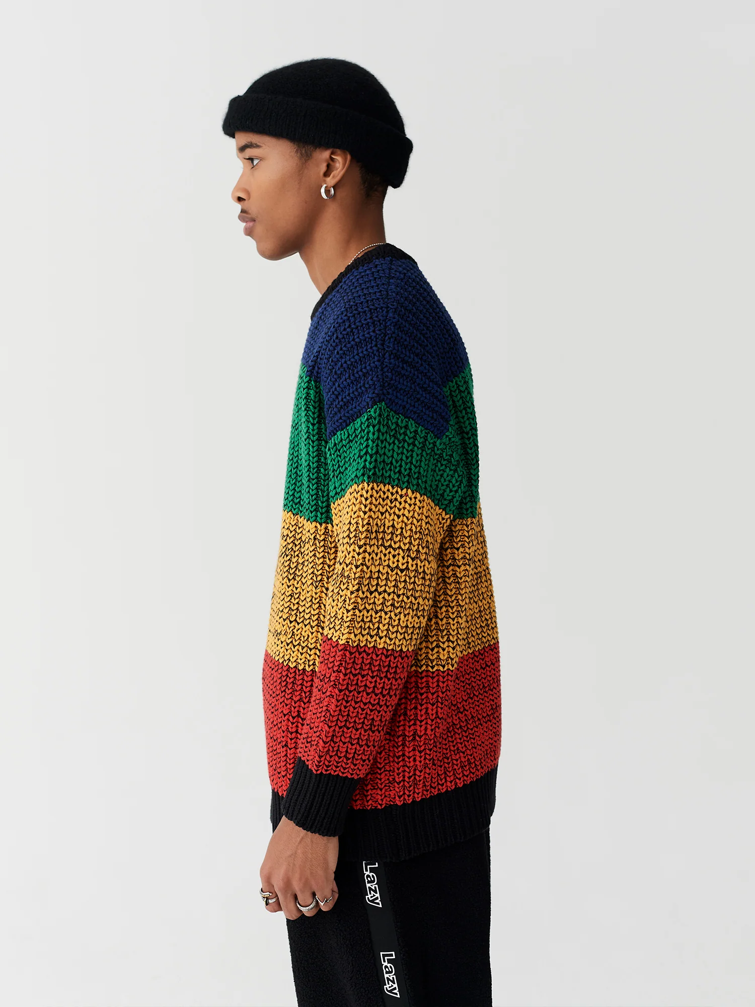 Lazy Oaf Rainbow Knitted Jumper - Image 6
