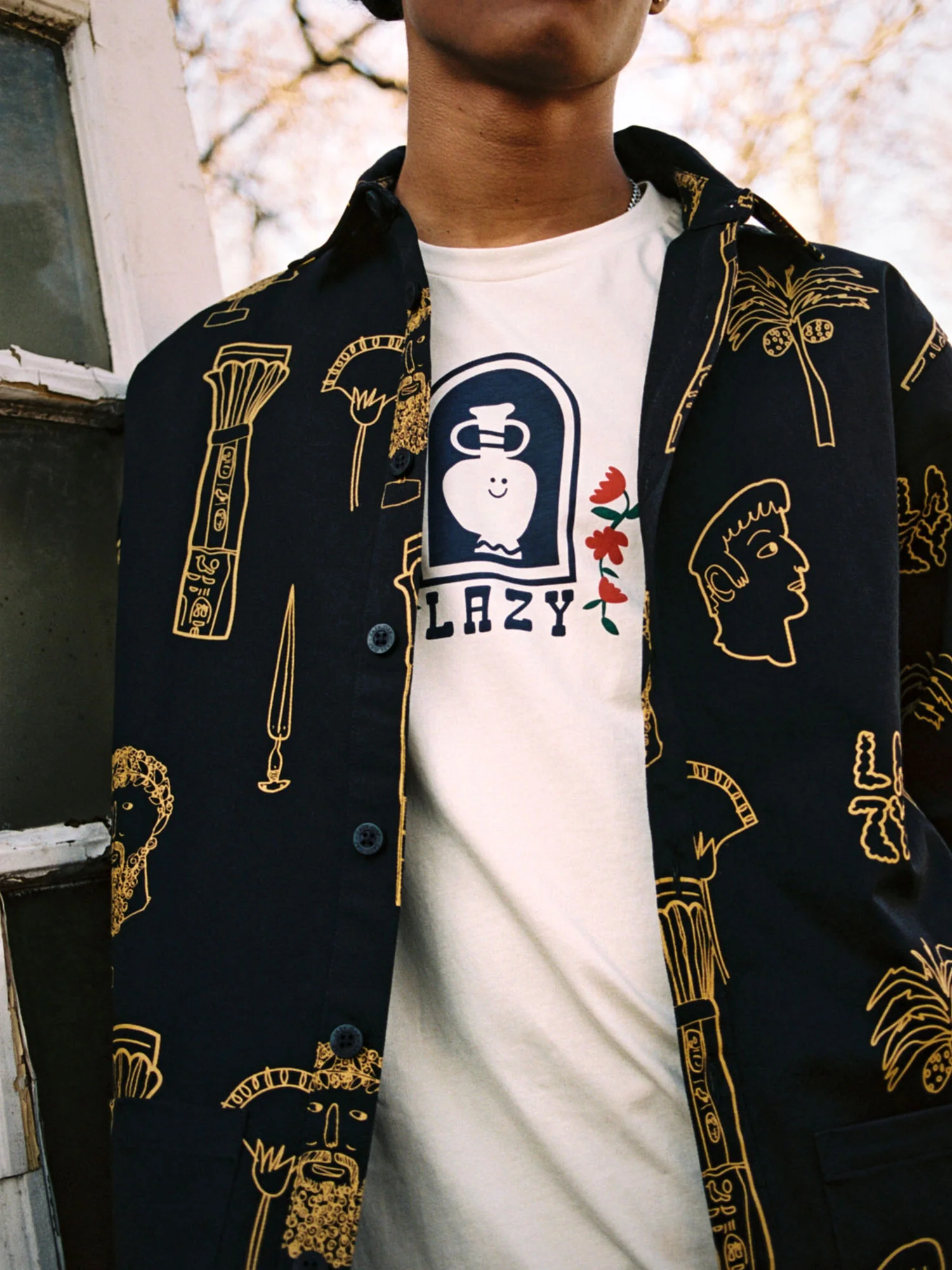 Lazy Oaf Roman Holiday Shacket - Image 2