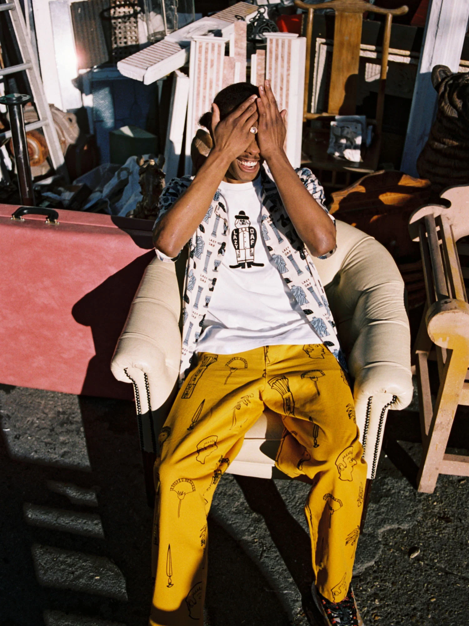 Lazy Oaf Roman Holiday Tokyo Pants - Image 2