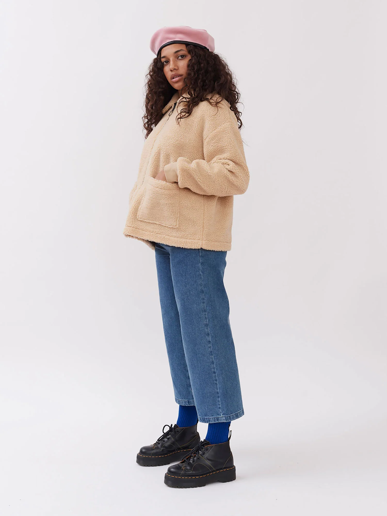 Lazy Oaf Shut Your Mouth Fleece Jacket - Image 6
