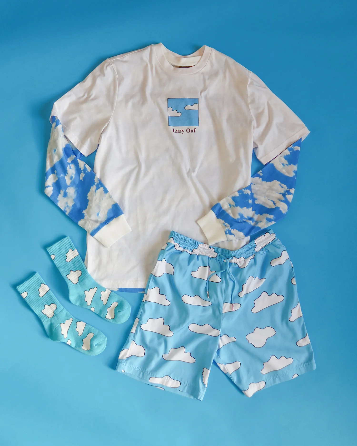 Lazy Oaf Sky's The Limit Swim Shorts - Image 3