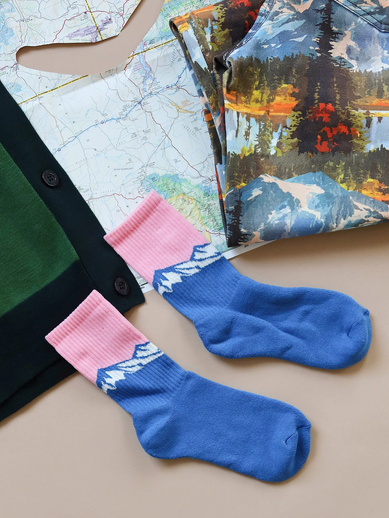 Lazy Oaf Snow Mountain Socks - Image 3