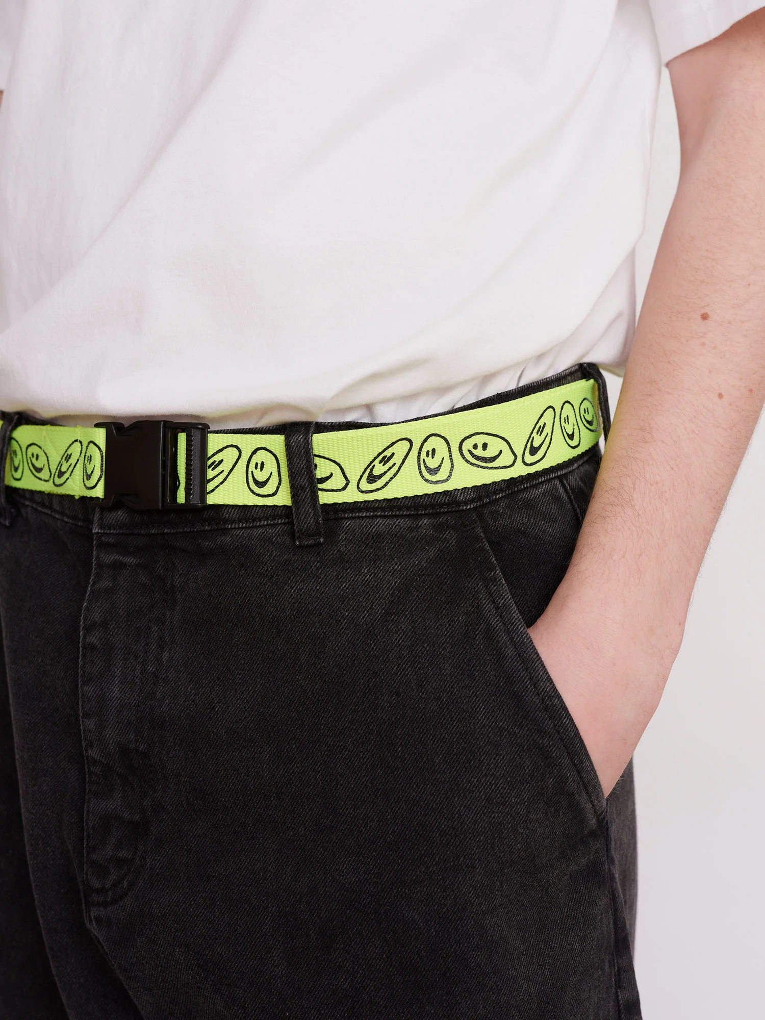 Lazy Oaf Squish Face Fluro Belt
