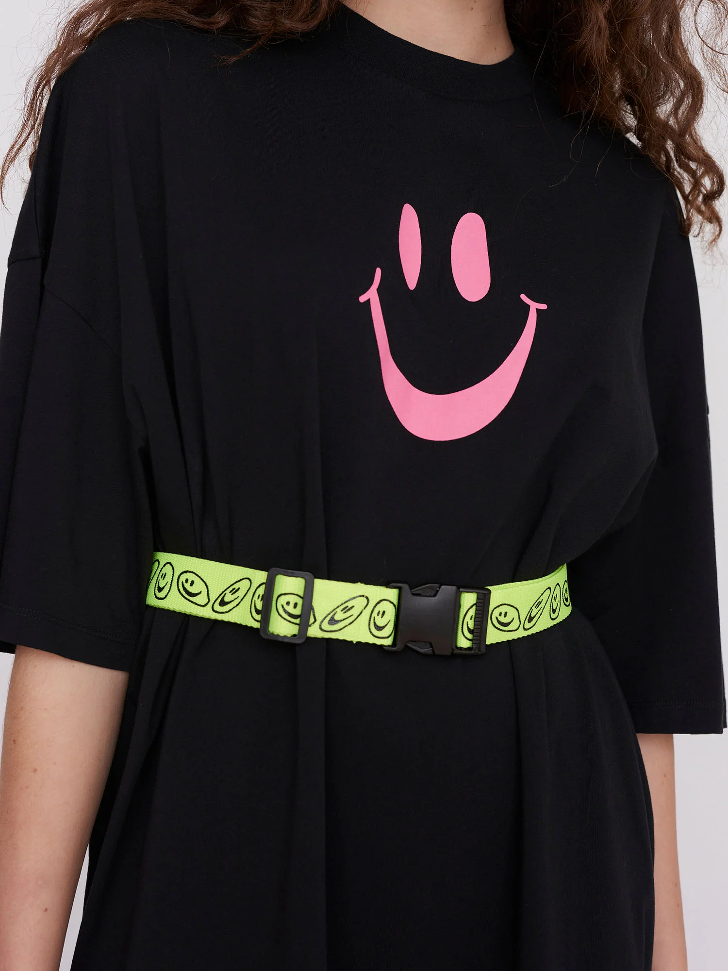 Lazy Oaf Squish Face Fluro Belt - Image 2