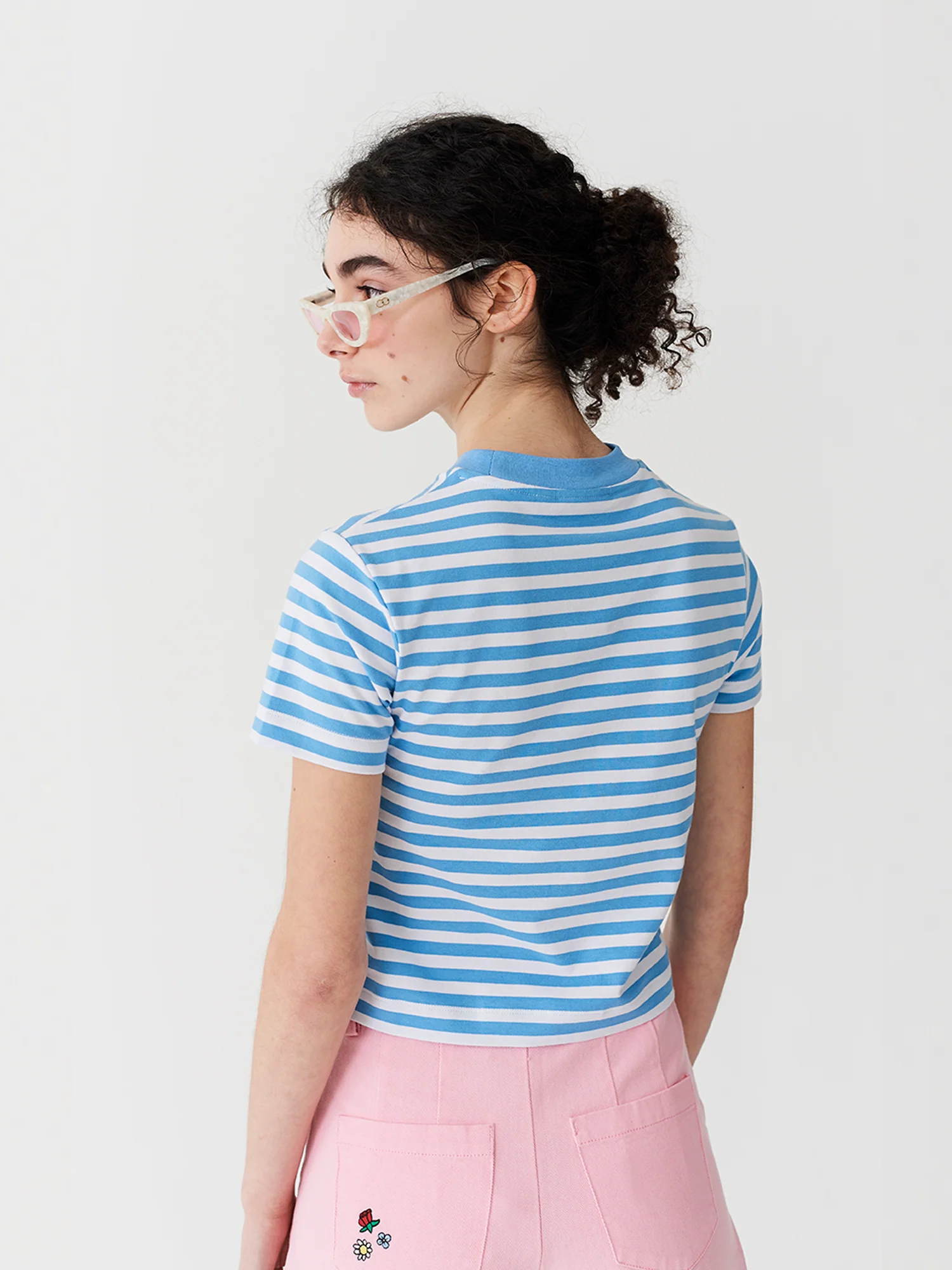 Lazy Oaf Stripy Blobfish T-Shirt - Image 5