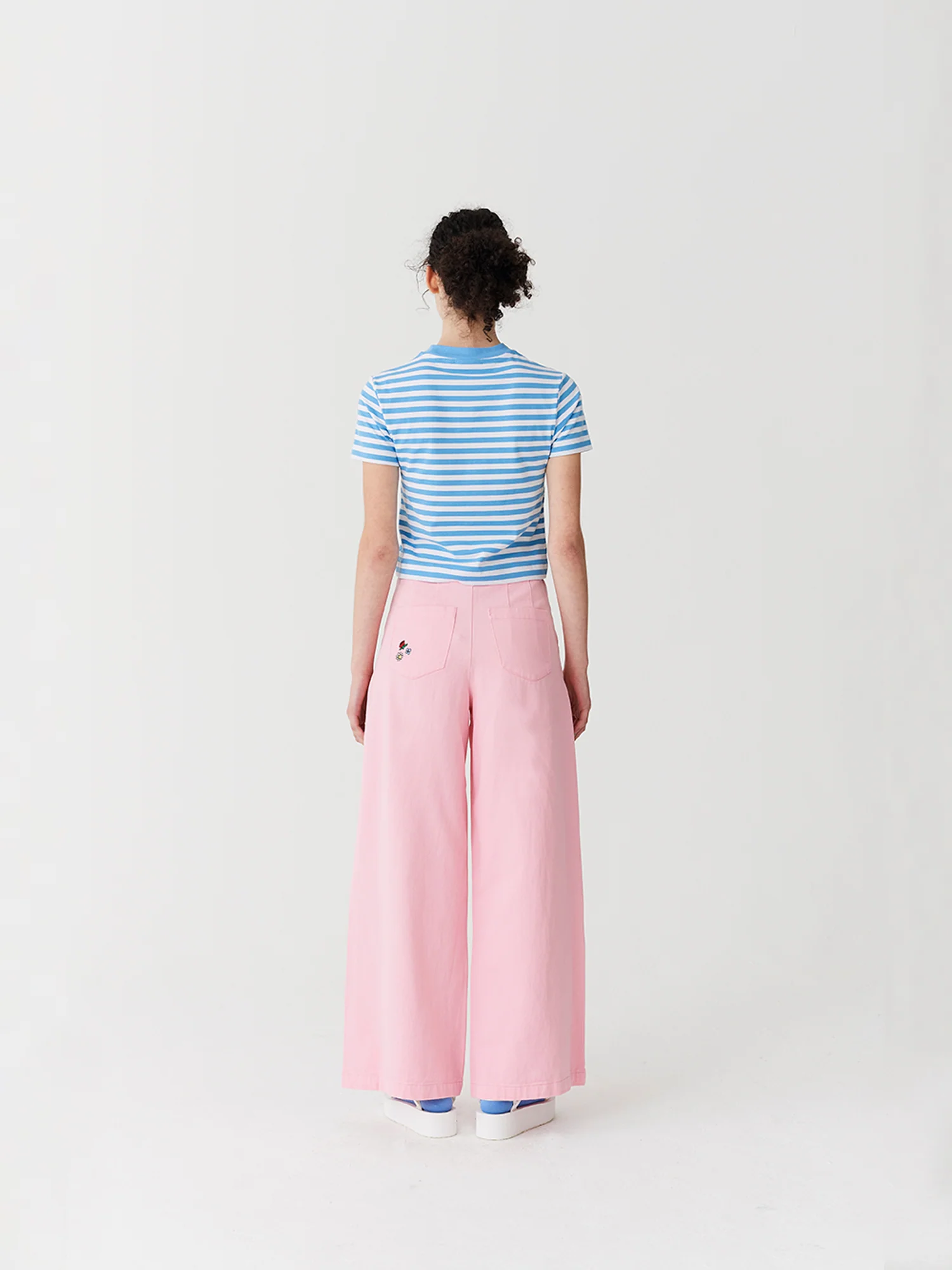 Lazy Oaf Stripy Blobfish T-Shirt - Image 8